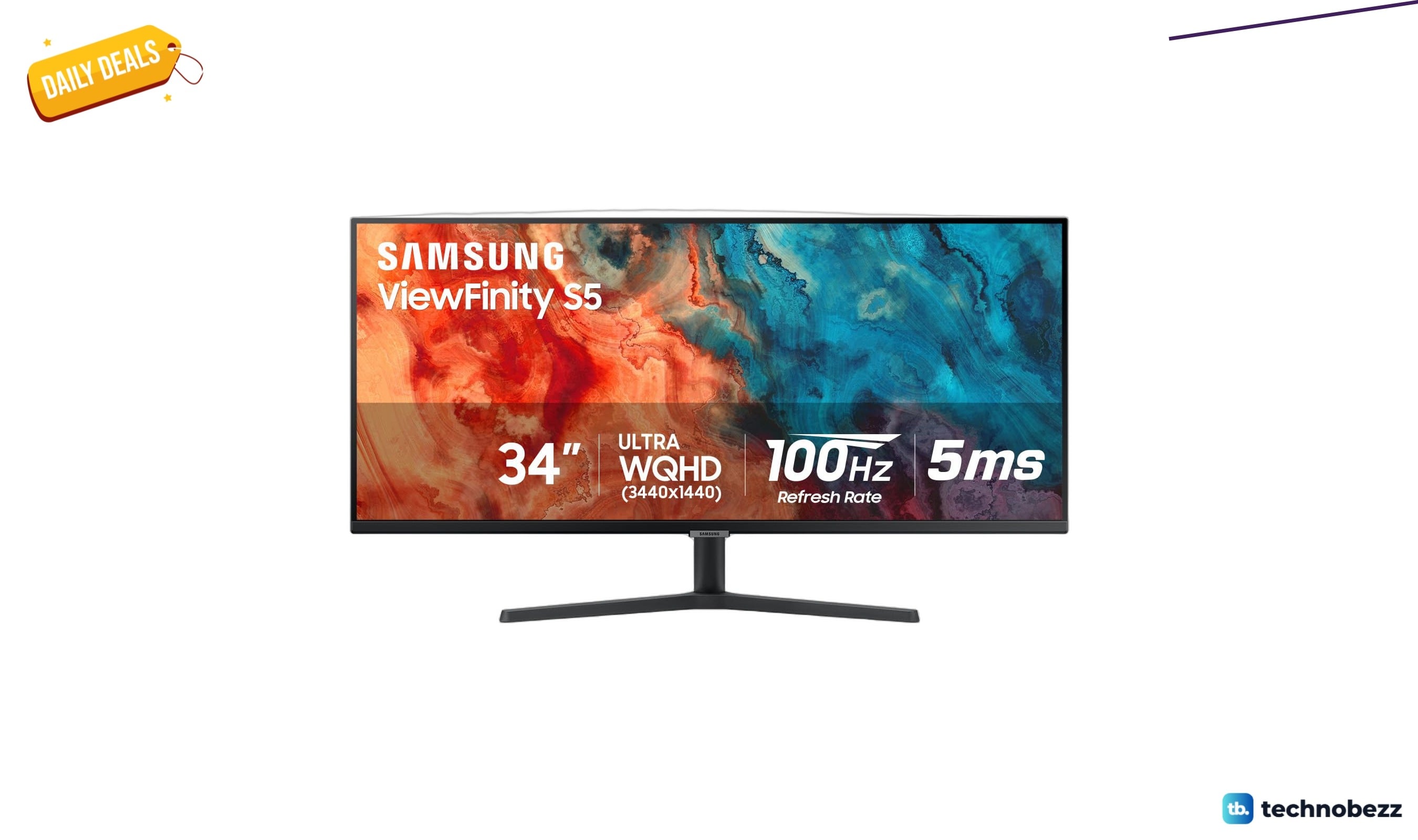 Samsung 34 inch ViewFinity S50GC Ultrawide QHD Monitor hits new low at $199.99