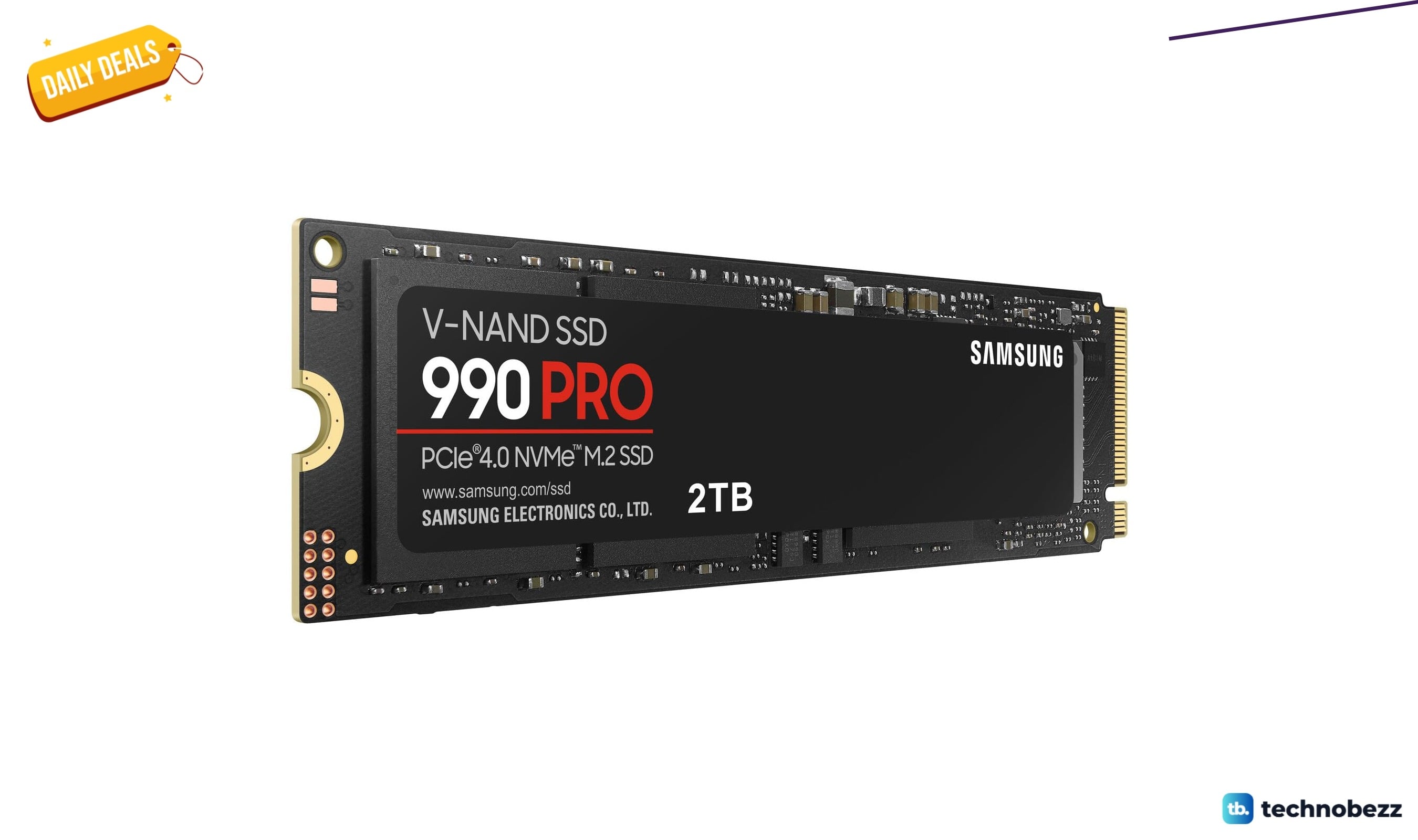 Samsung SSD 990 PRO 2TB drops to $377.16 on Amazon