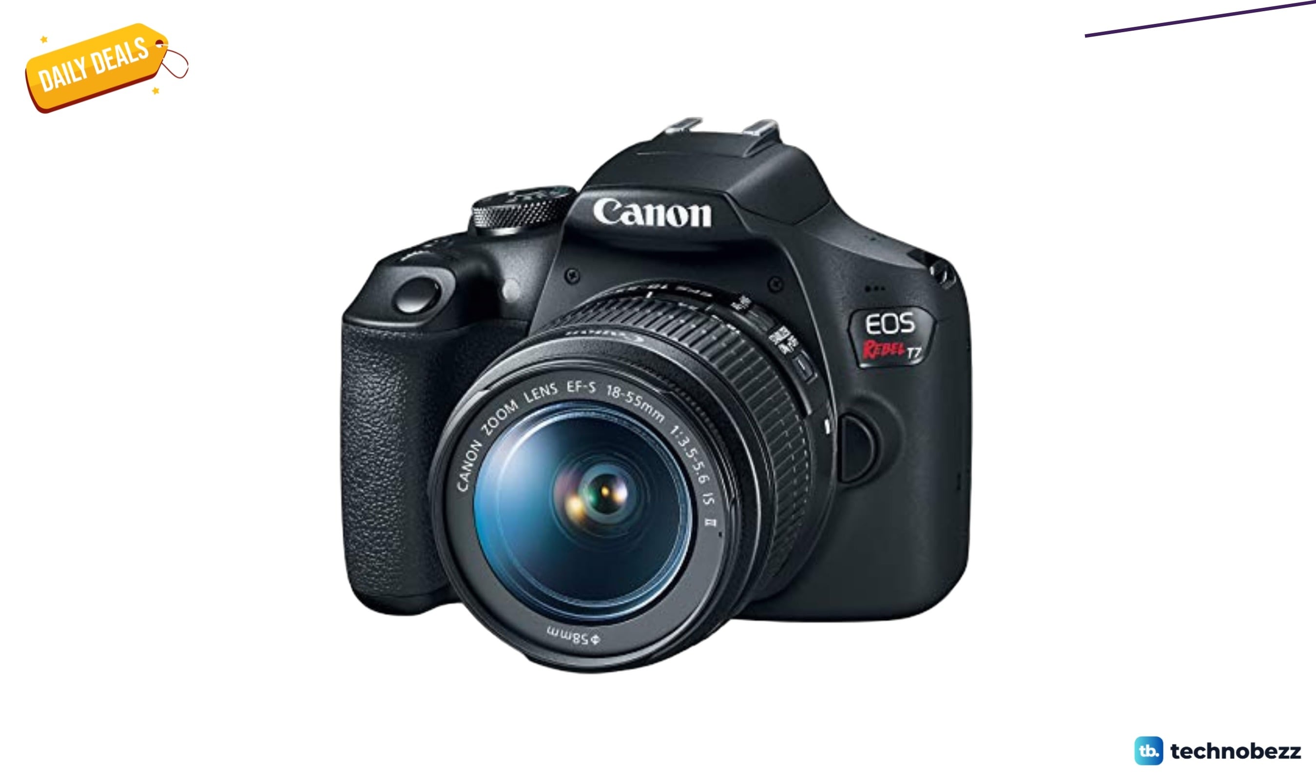 Canon EOS Rebel T7 DSLR Camera EF-S drops to $529.99 on Amazon