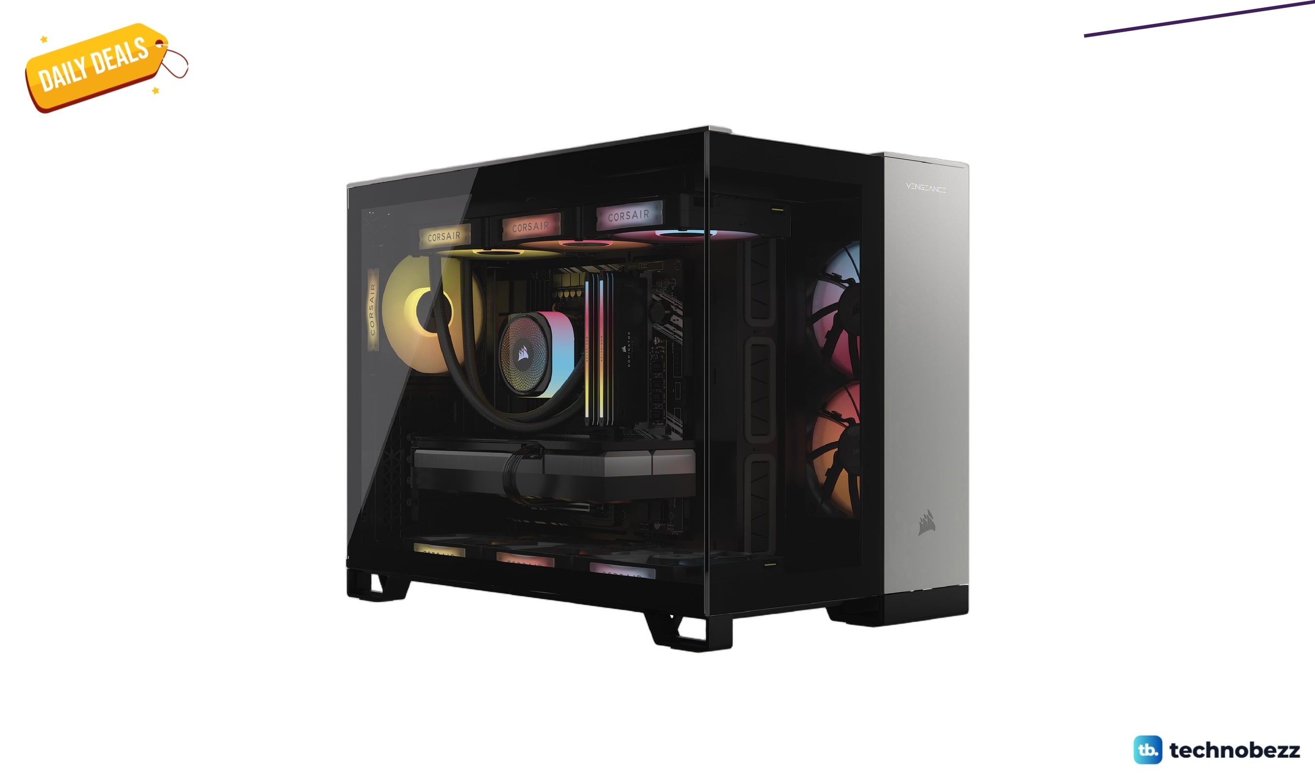 Corsair Vengeance i5100 Gaming PC with RTX 5080 drops to $2881.42