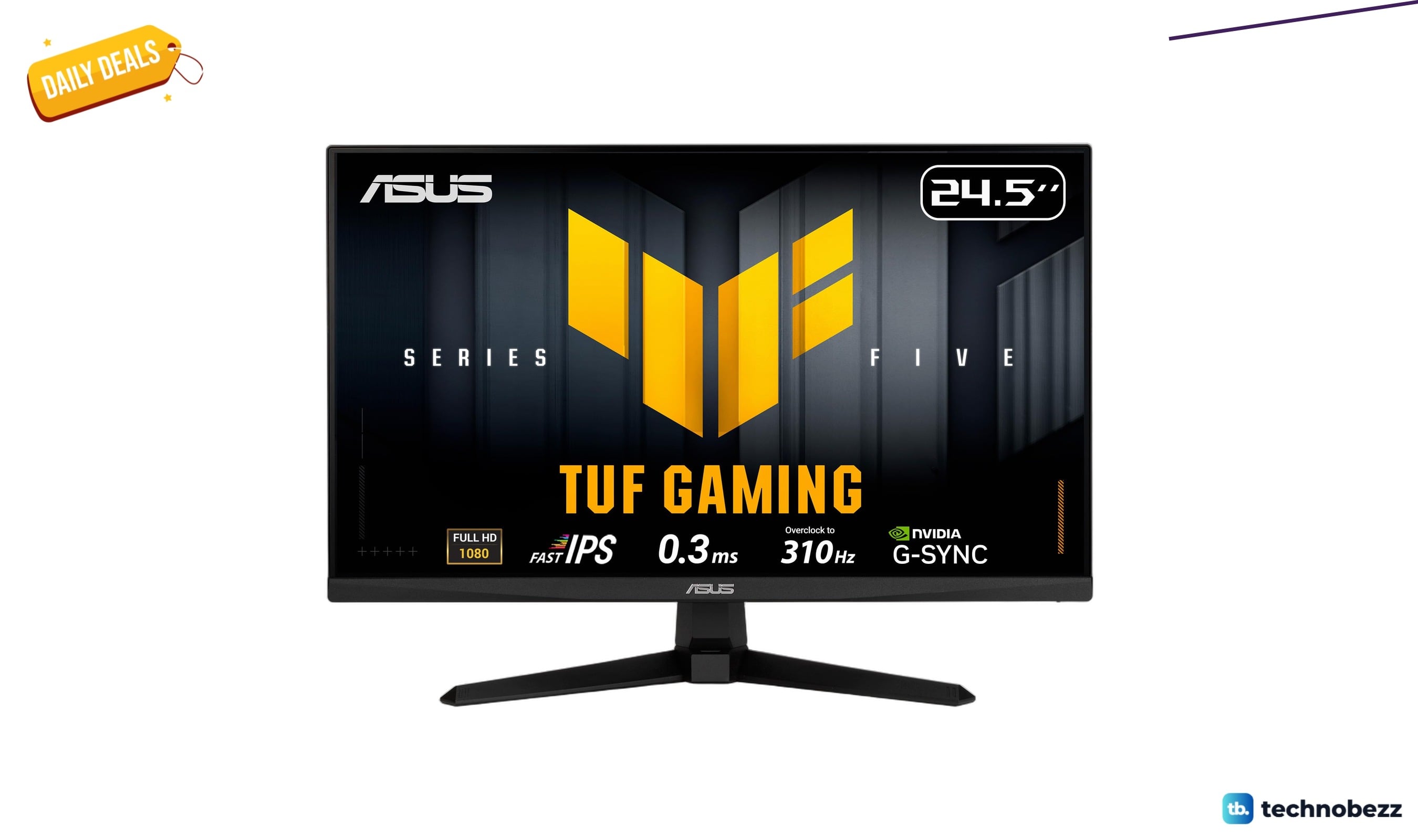 ASUS TUF Gaming 5 24.5” 1080P Monitor price drops to $159