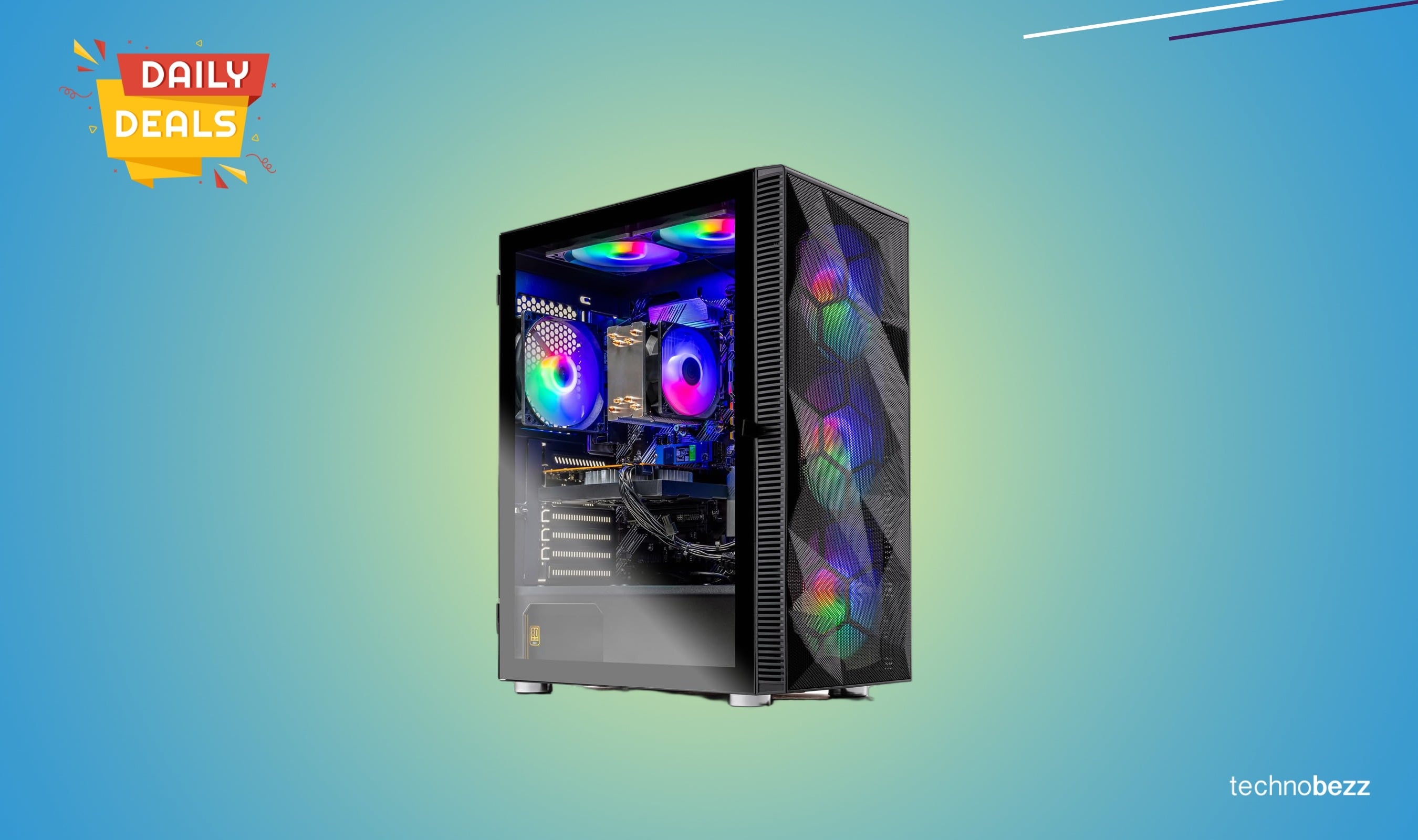 Skytech Gaming Storm Desktop PC with Ryzen 7 drops to $929.99