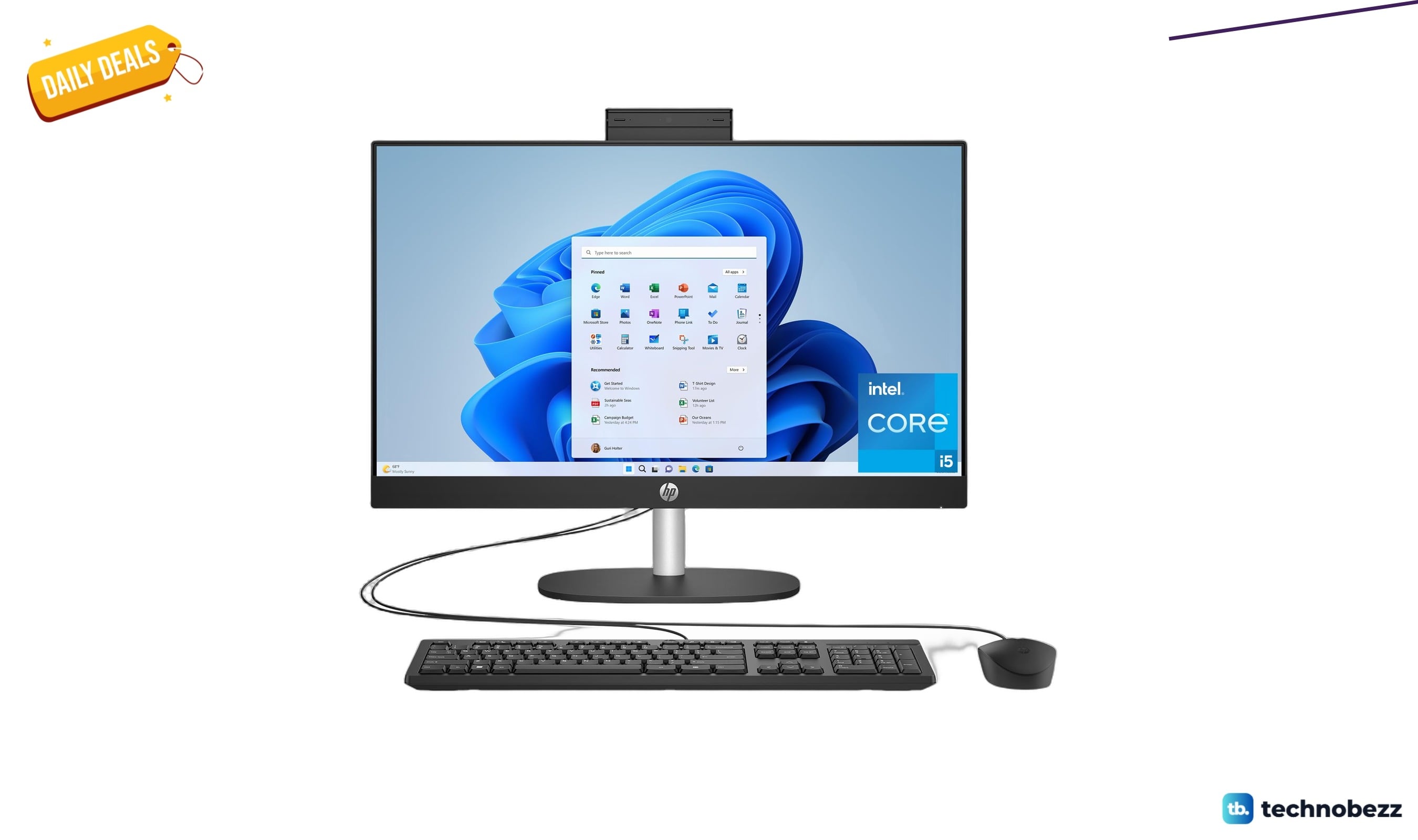 HP 24 All-in-One Desktop PC with FHD Display drops to $670.50