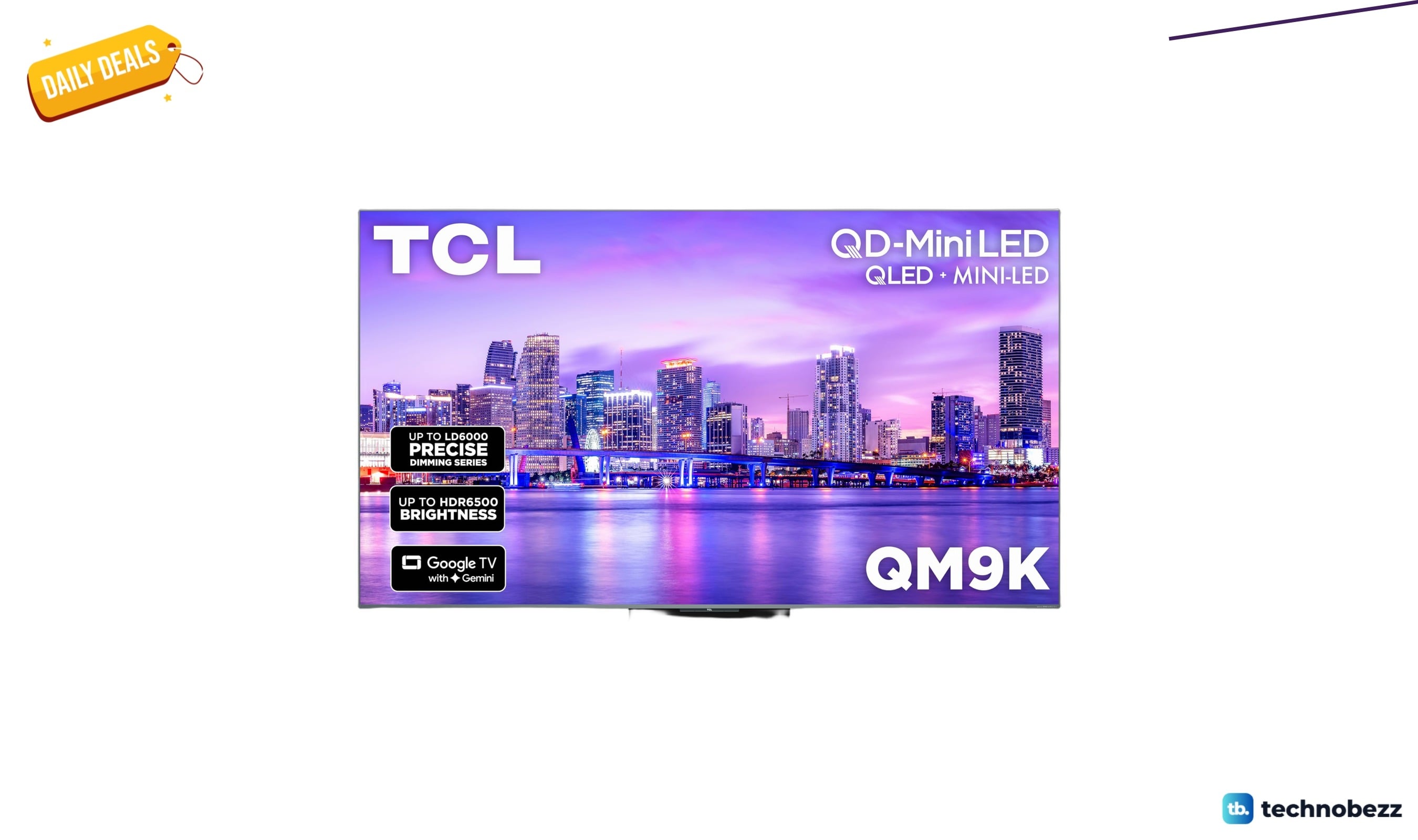 TCL 75 Class QM9K Mini LED drops to $1798 on Amazon