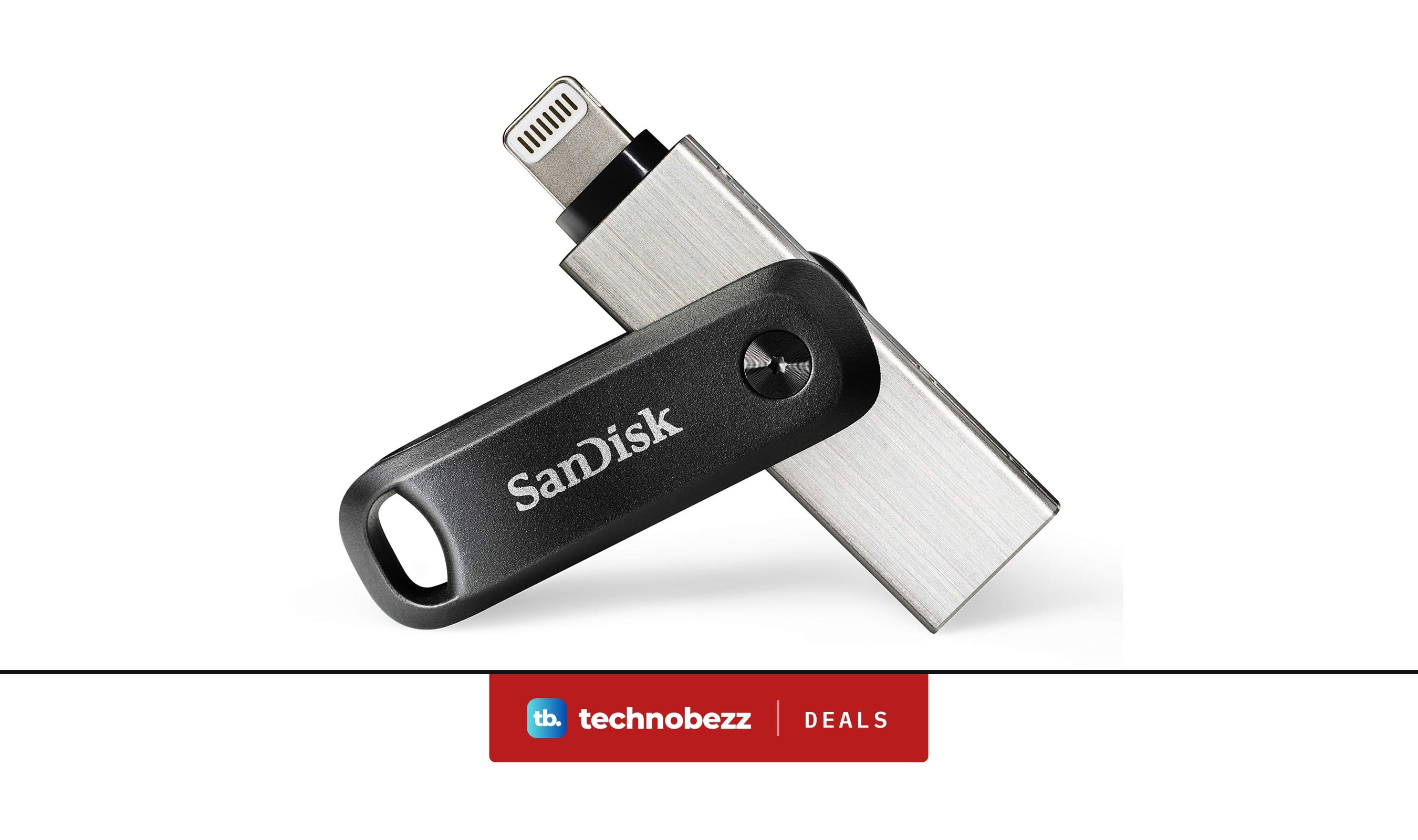 SANDISK 256GB iXpand Flash Drive Go slips to $119.19