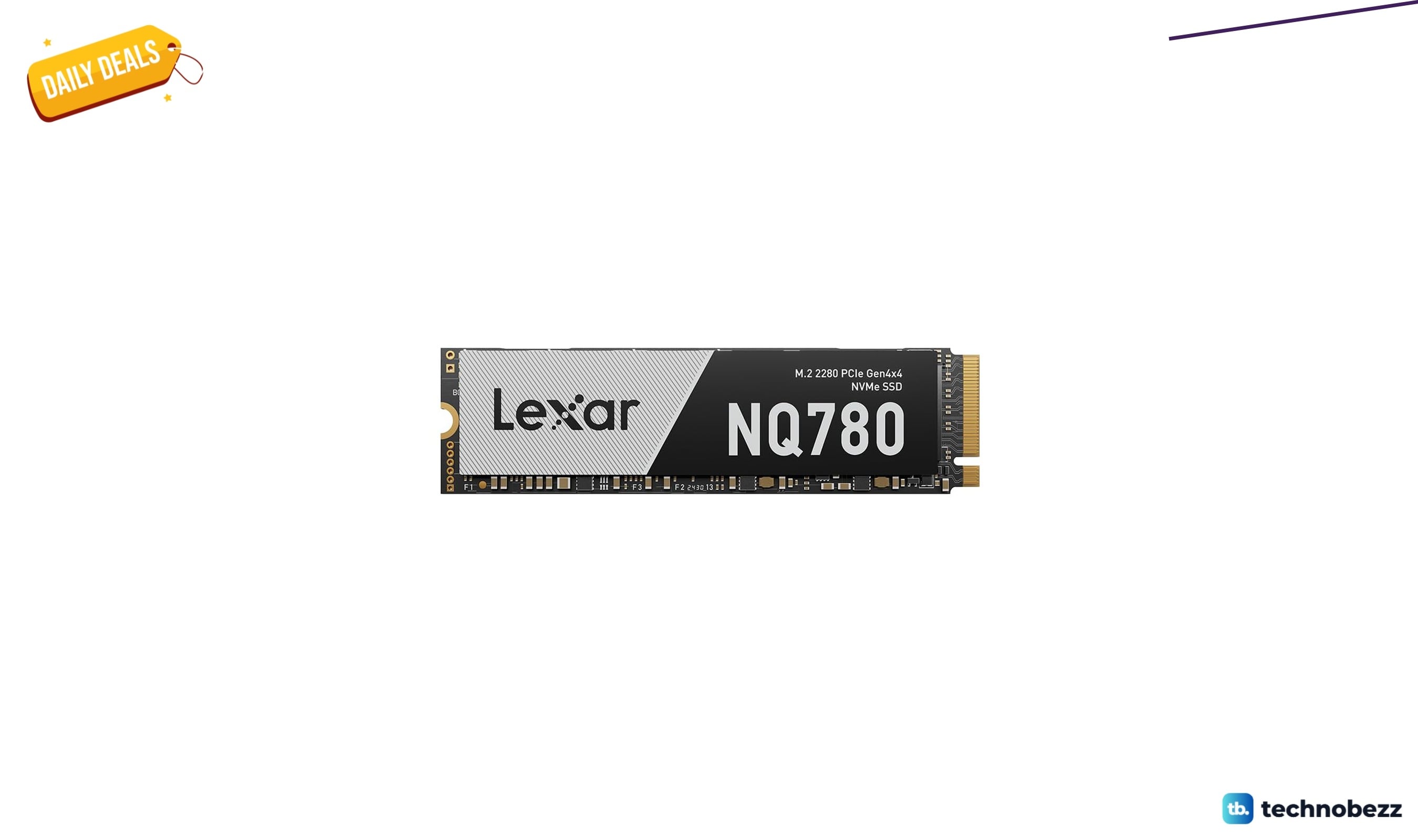 Lexar NQ780 SSD PCIe Gen4 NVMe M.2 drops to $369.99
