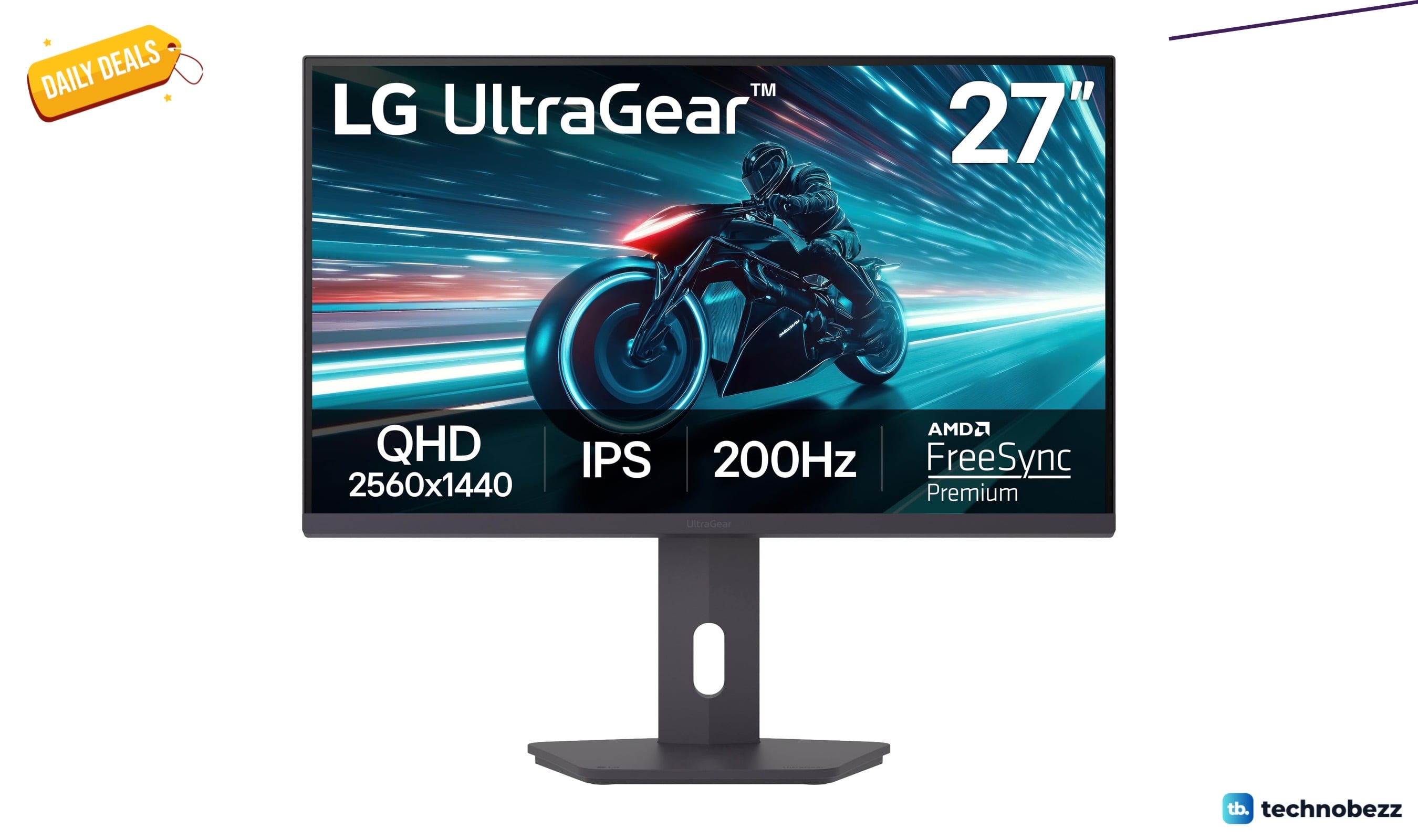 LG 27GS75Q-B Ultragear QHD Gaming Monitor drops to $159.99 at Amazon
