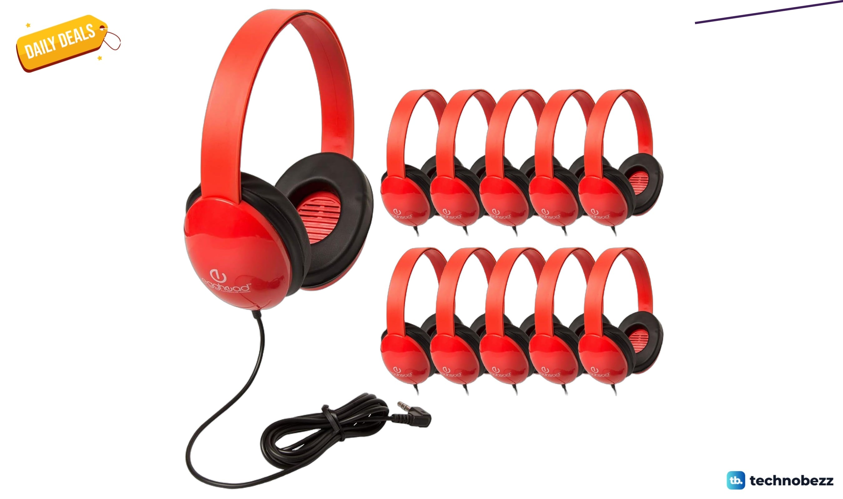 Egghead Heavy-Duty Kids' Headphones drops to $69.36 on Amazon