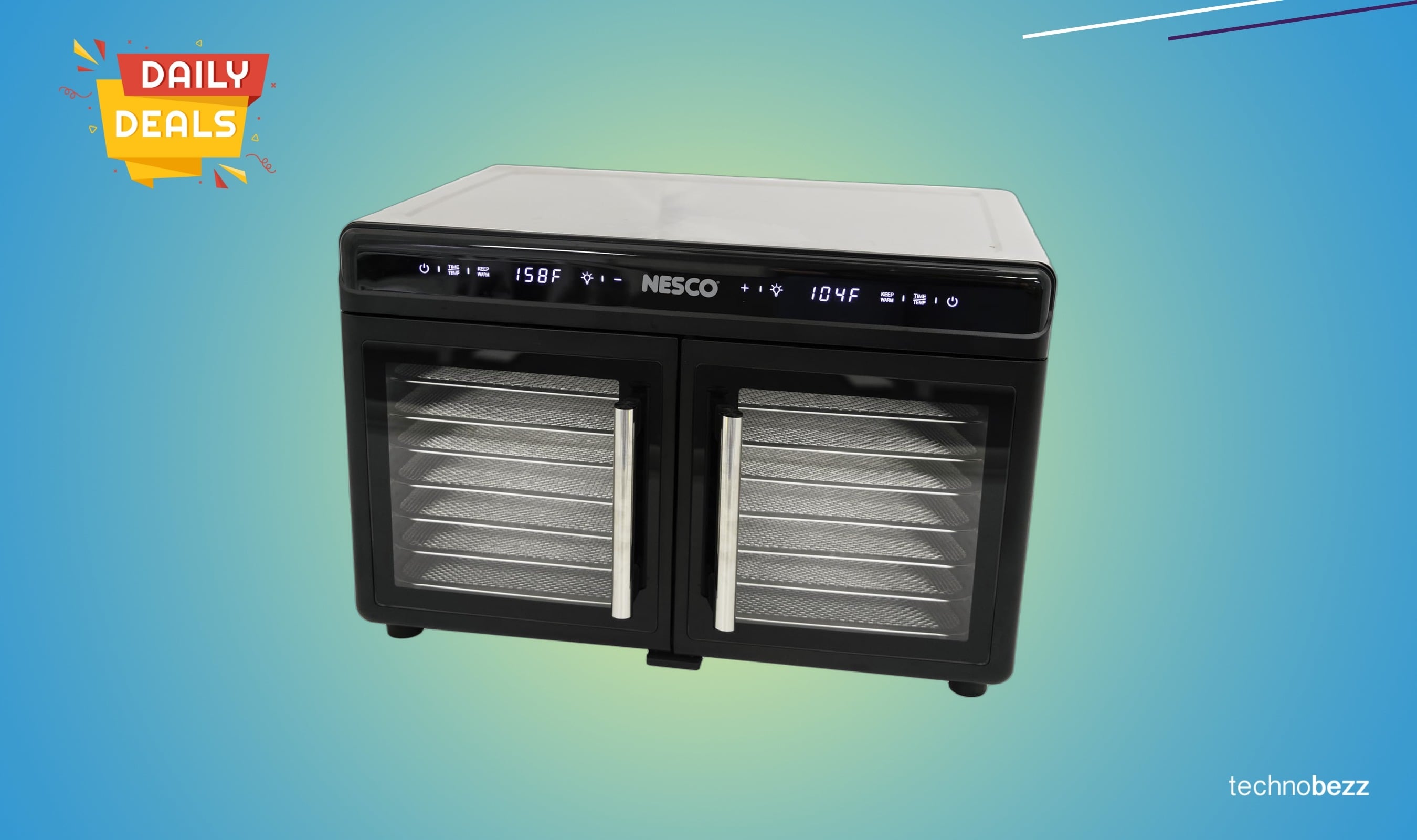 NESCO FD-16DZD Dual-Zone Food Dehydrator falls to $212.50