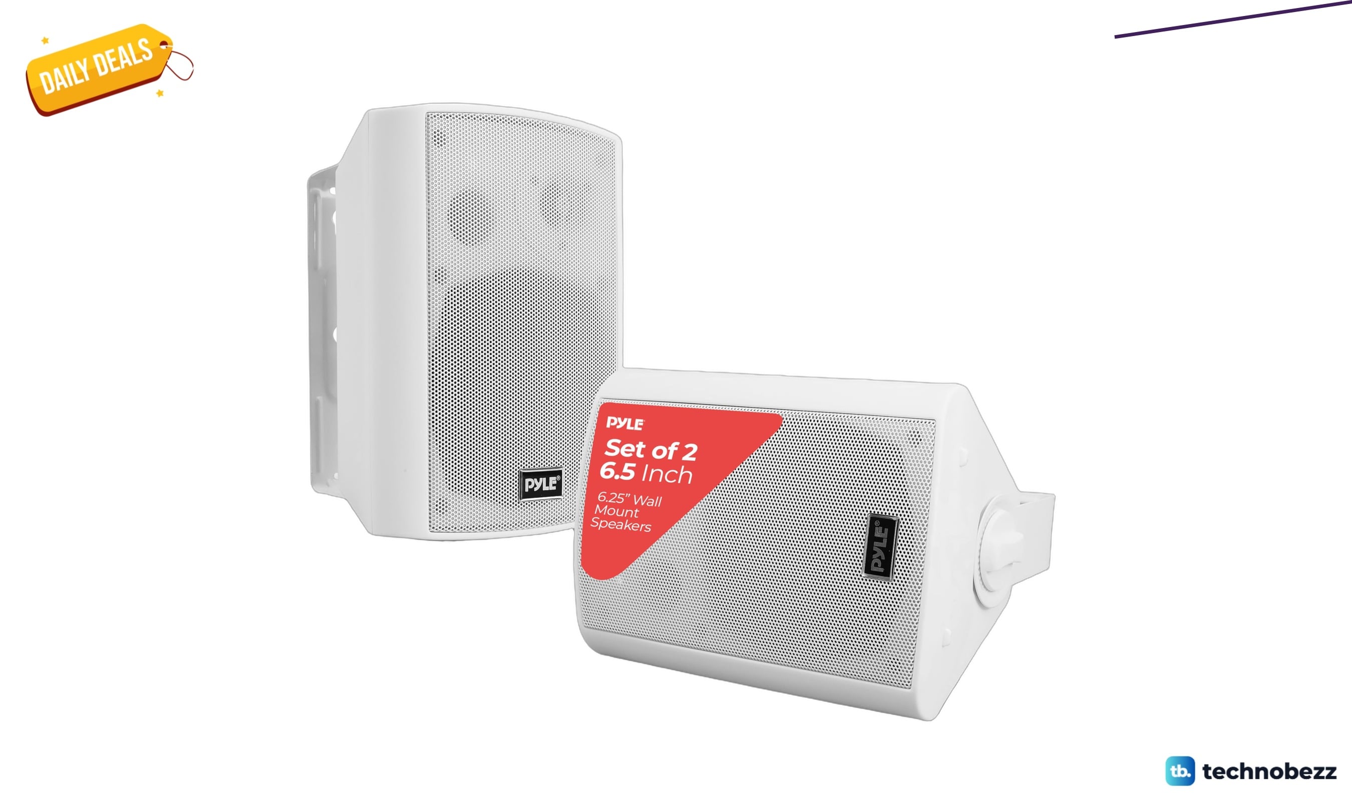 Pyle 6.5 inch Marine Grade Waterproof Bluetooth Speakers now selling for $125.99