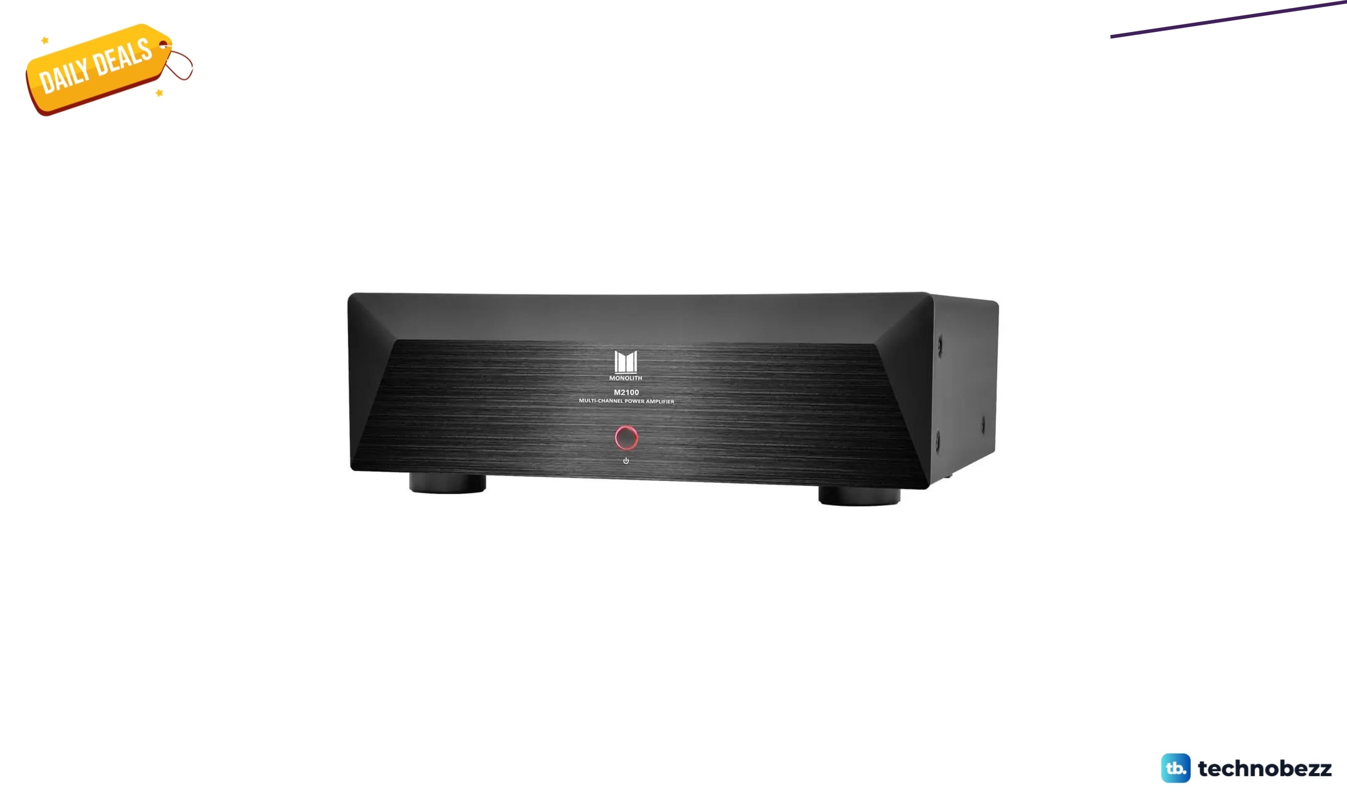 Monolith M2100X 2x90 Watts Per Channel Multi-Channel discounted to $319.99