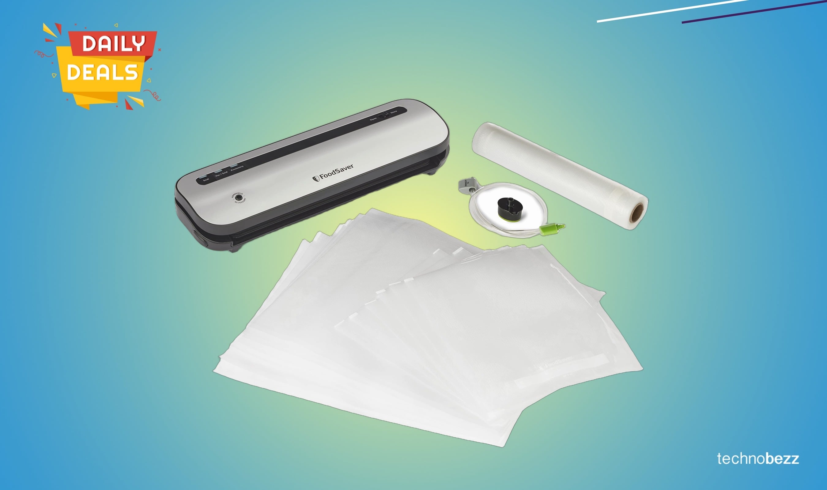 FoodSaver Space-Saving Vacuum Sealer drops to $88.88