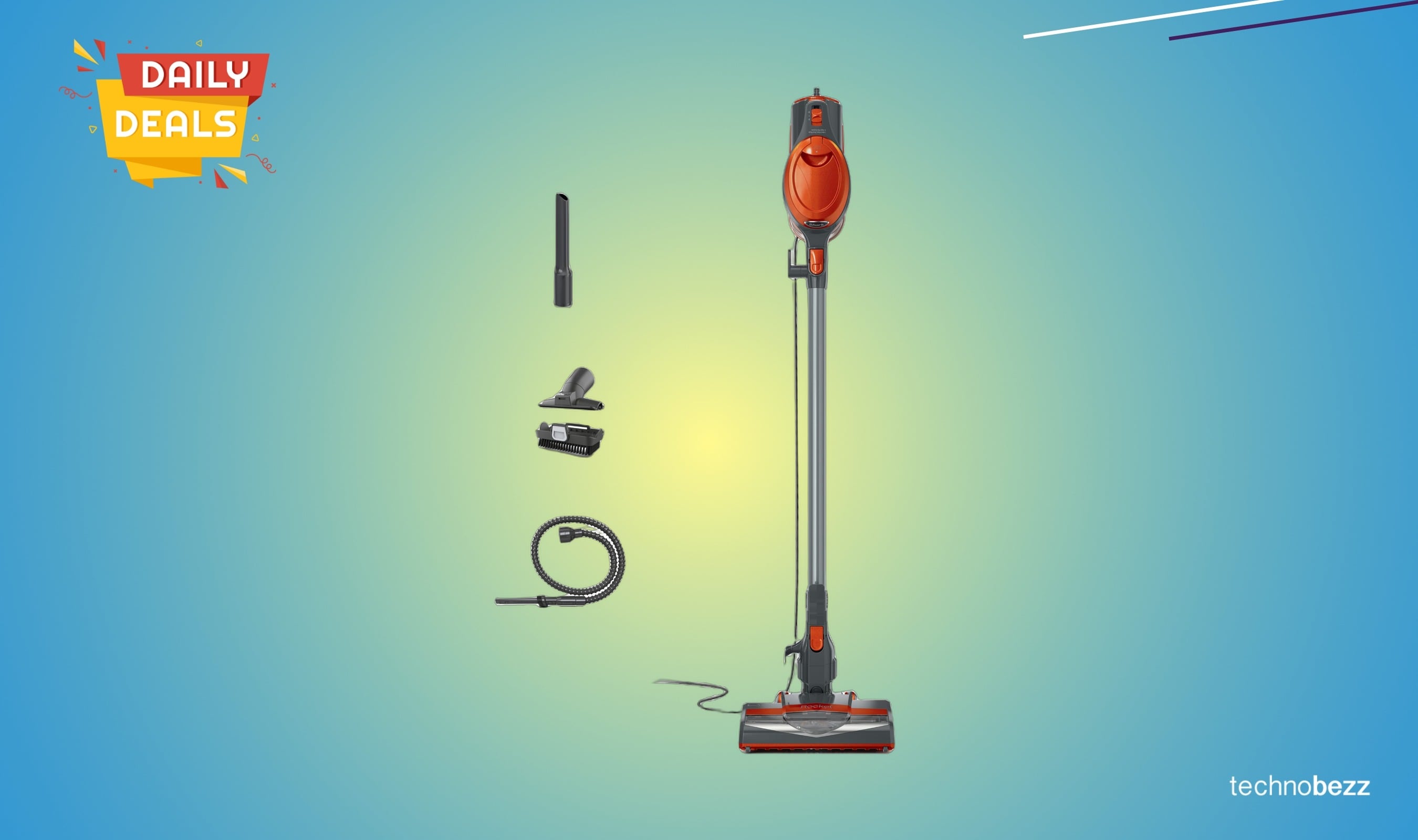 Shark HV302 Rocket Pet Corded Stick Vacuum falls to $109.99