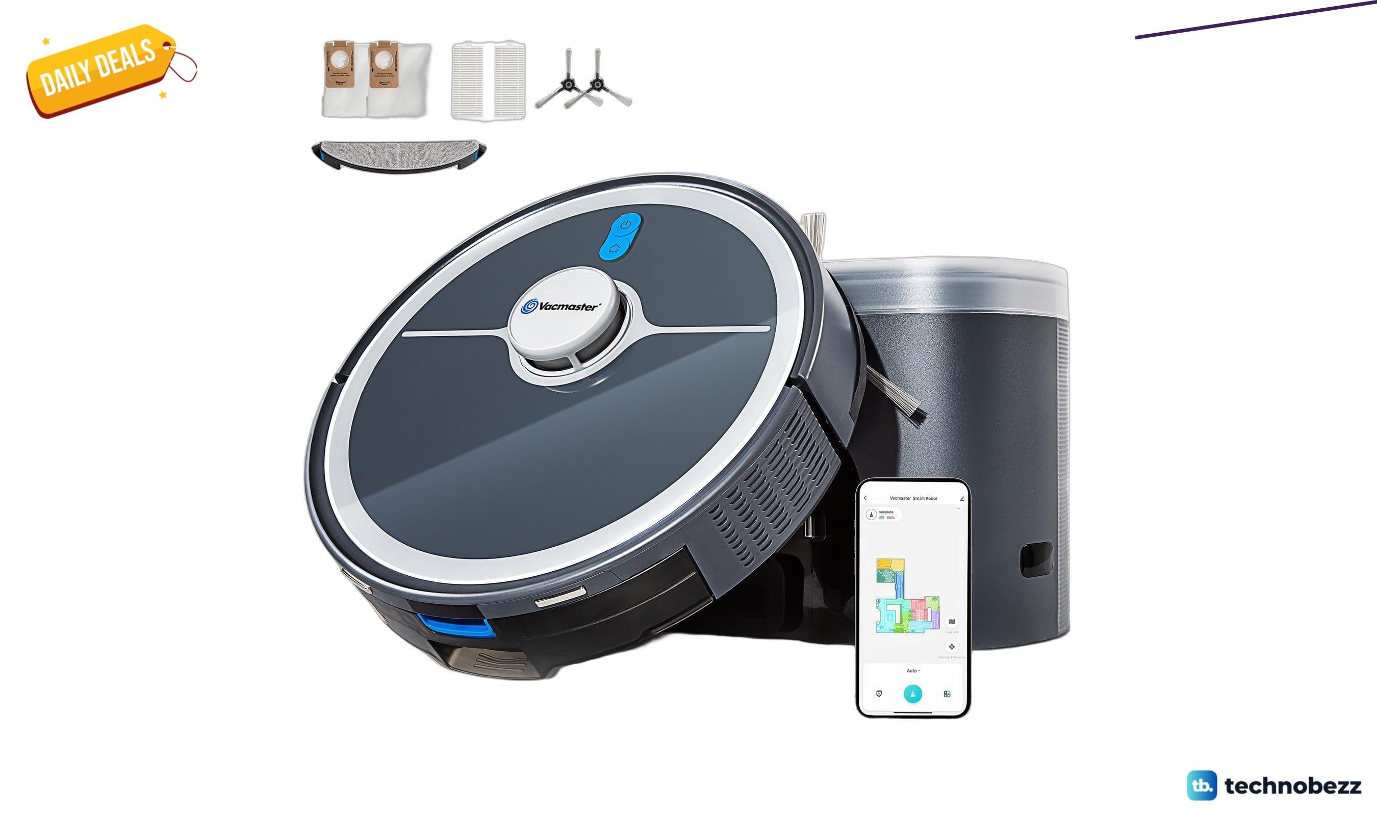 Vacmaster V10i 3-in-1 Robot Vacuum Mop Combo drops to $171.10 on Amazon