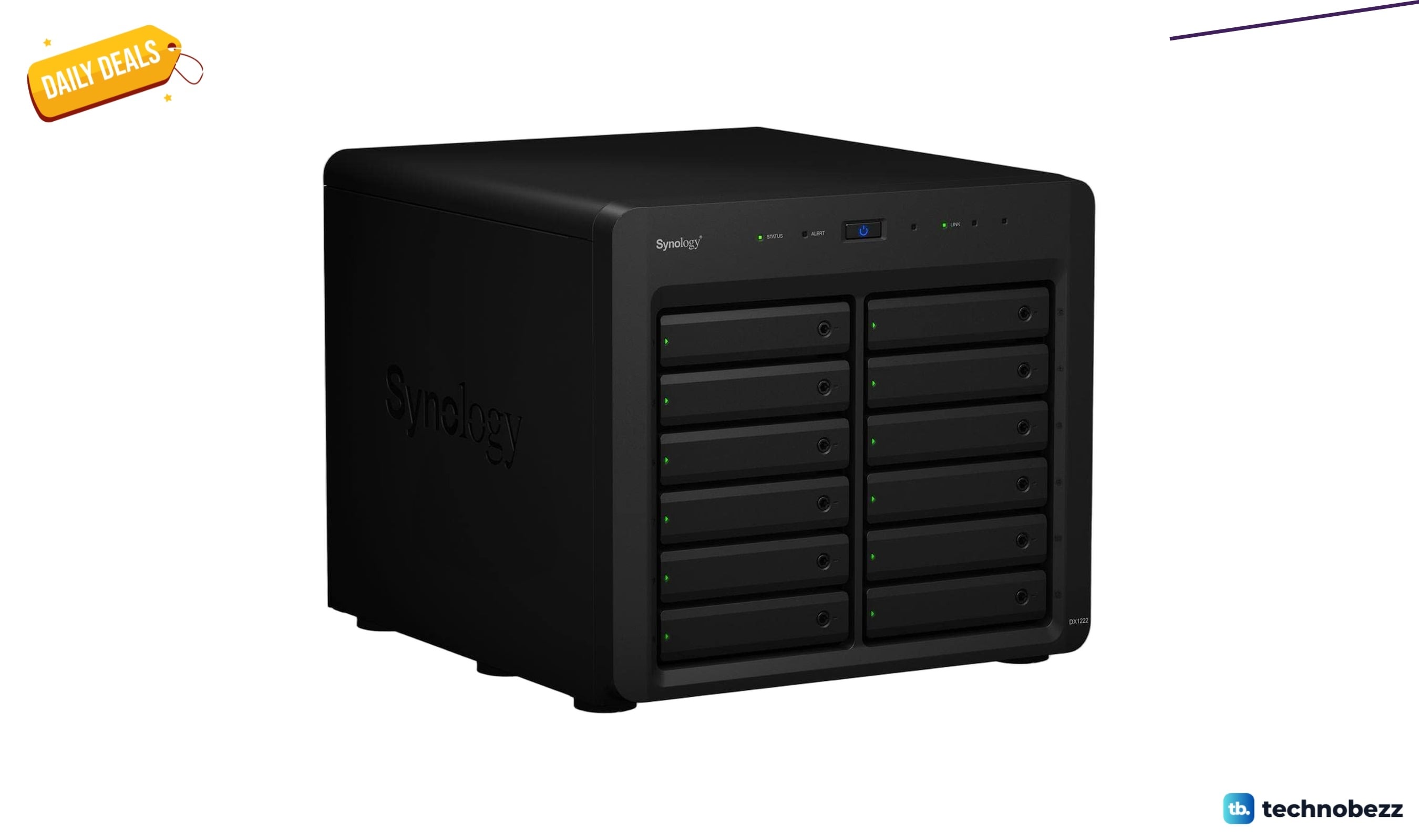 Synology 12 Bay Disk Expansion DX1222 discounted to $1199.99