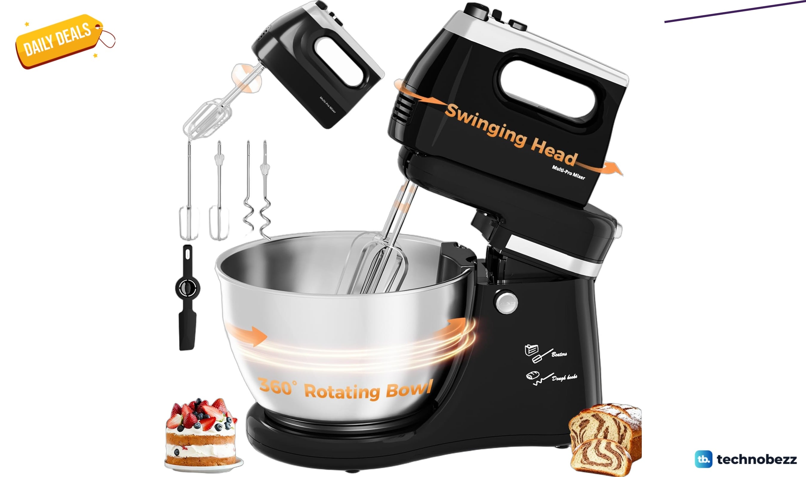 Vikaluz 4.8-quart stand mixer drops to $73.99 at Amazon