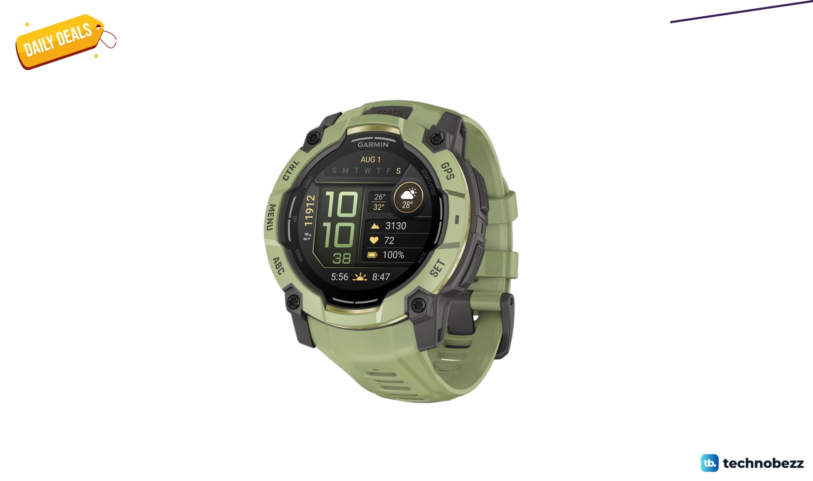 Garmin Instinct 3 50 mm AMOLED drops to $349.99 on Amazon