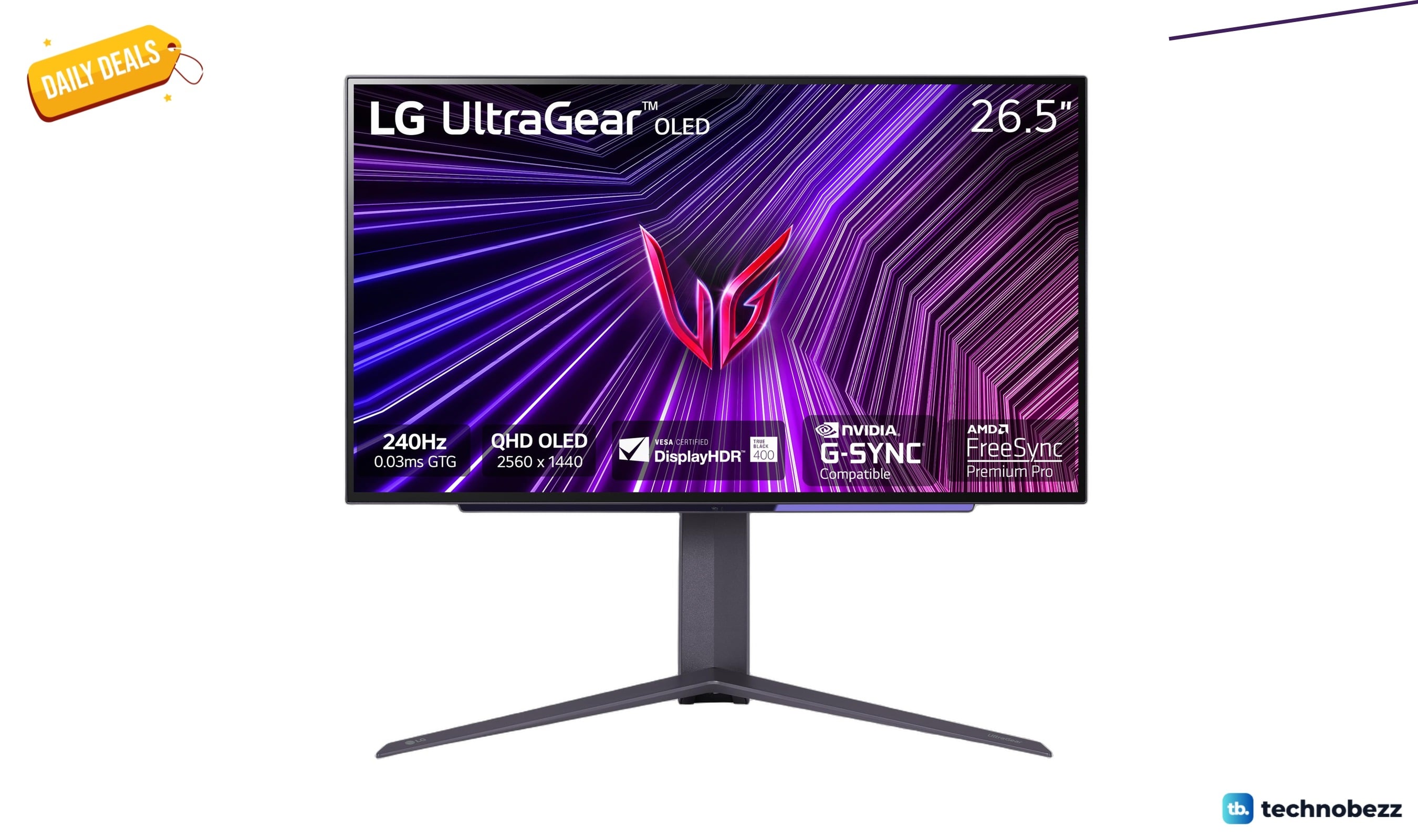 LG 27GS95QE Ultragear OLED Gaming Monitor drops to $640.24 on Amazon