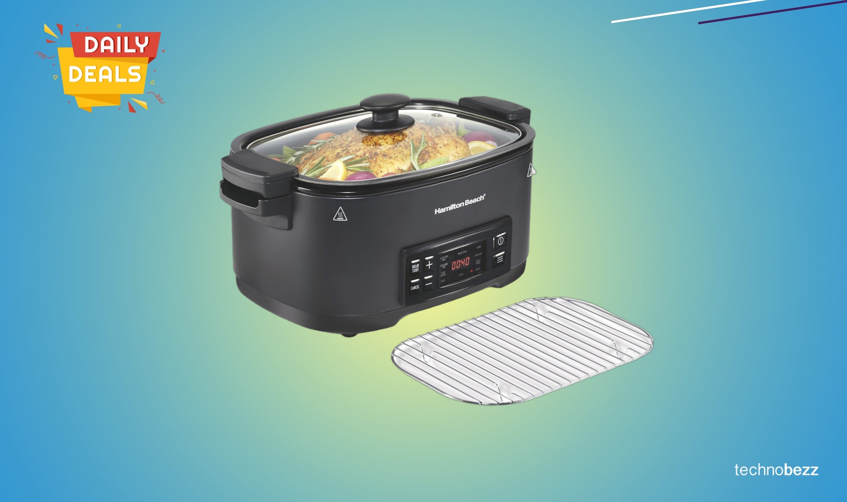 Hamilton Beach 6 Quart 9-in-1 Programmable Slow Cooker drops to $99.99