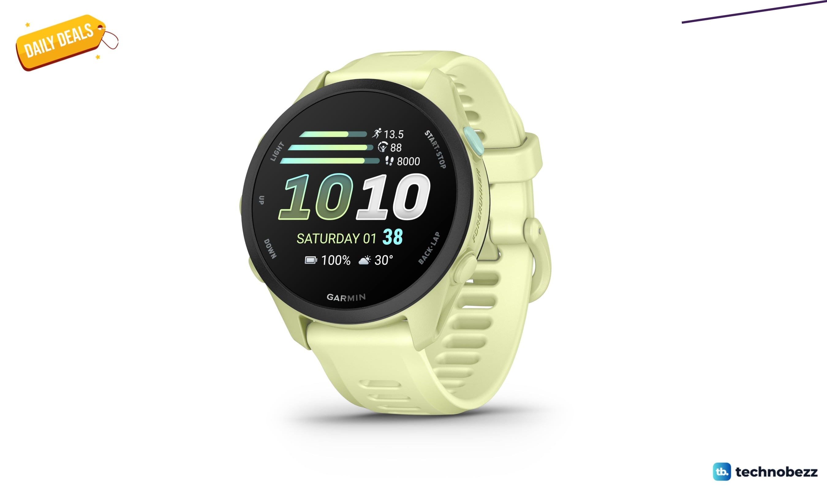 Garmin Forerunner 70 Citron drops to $219.99 at Amazon for a record low