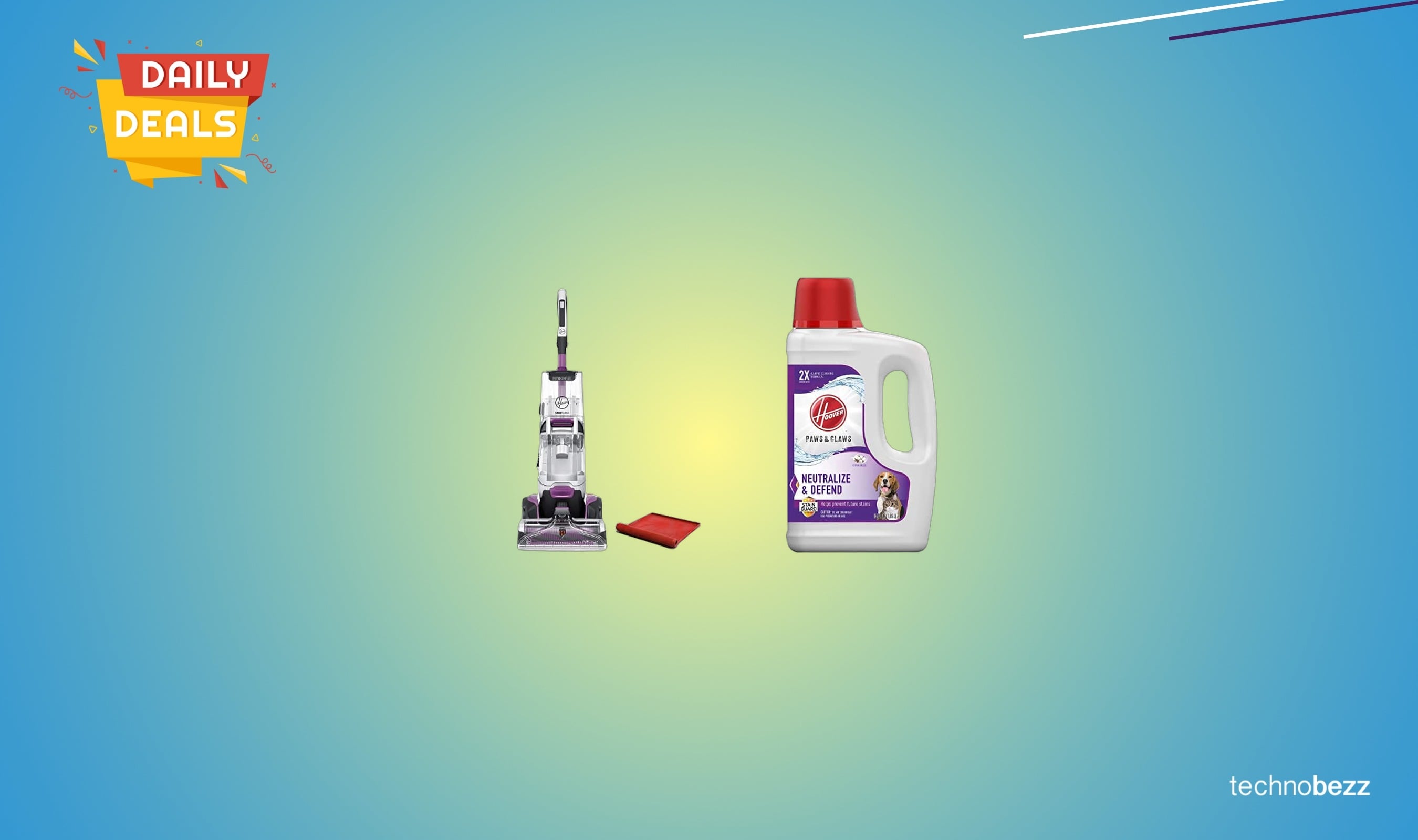 Hoover SmartWash Pet Automatic Carpet Cleaner drops to $262.87