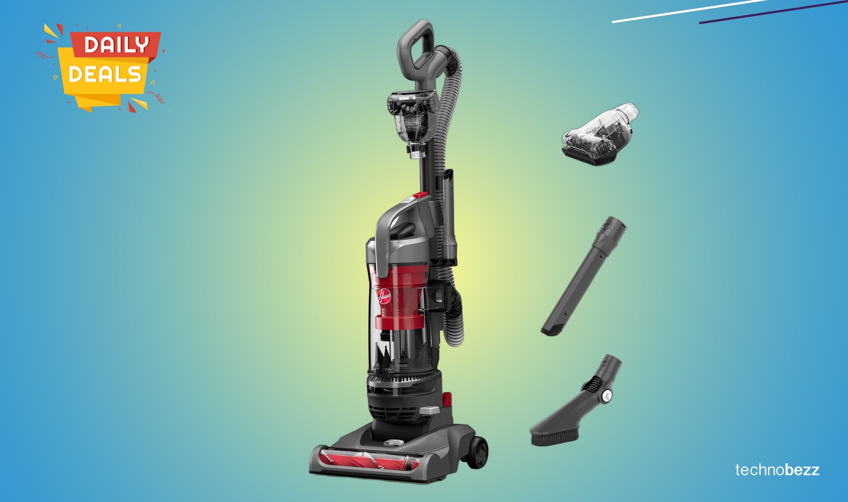 Hoover Rewind Pet Upright Vacuum Drops to $119.99 on Amazon