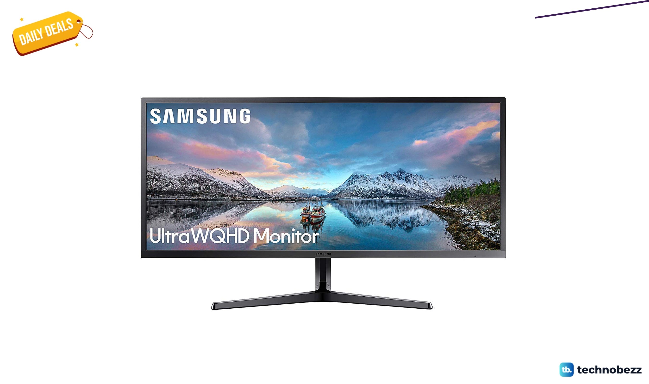 Samsung SJ55W Ultrawide Gaming Monitor drops to $272.87 on Amazon