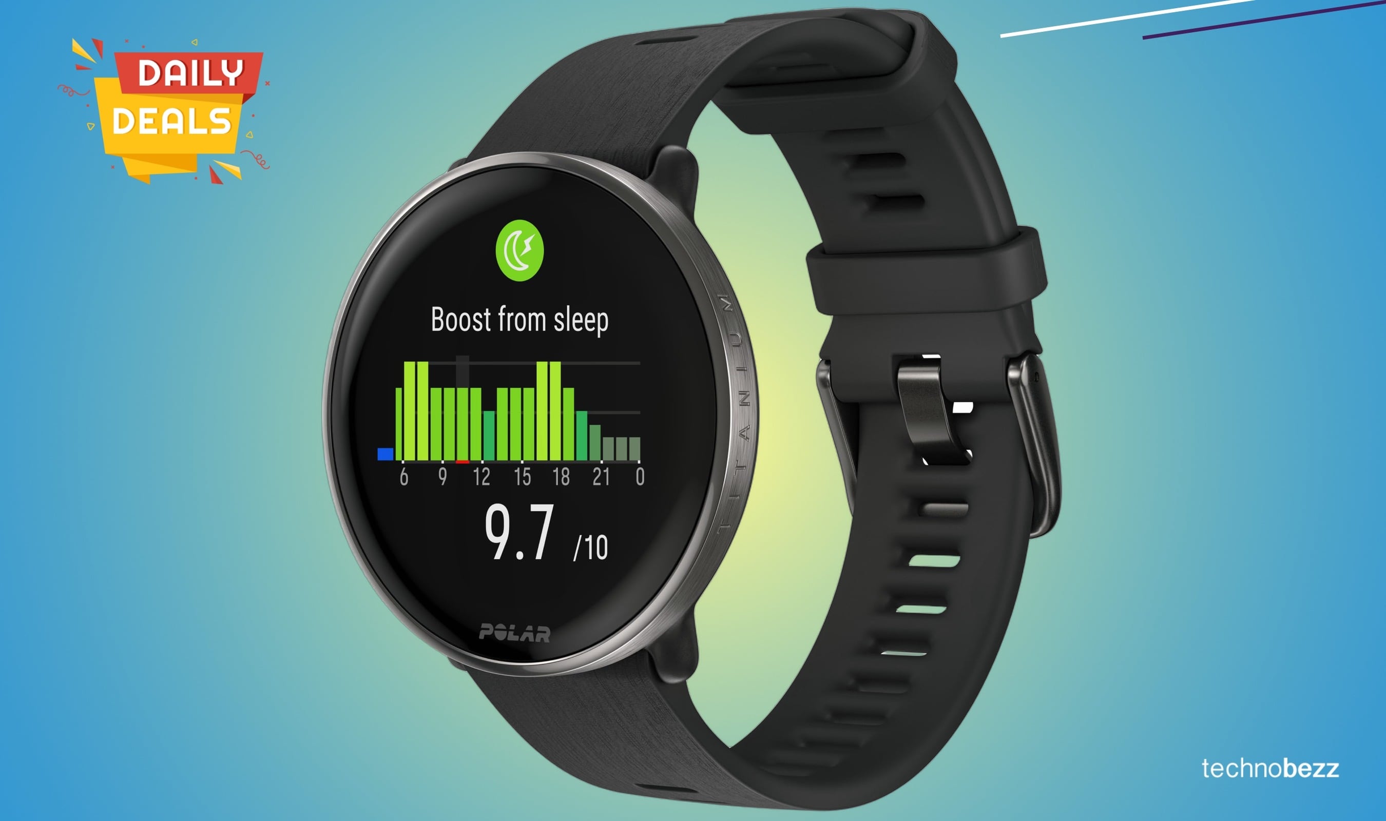 POLAR Ignite 3 Titanium smartwatch price drops to $322.90