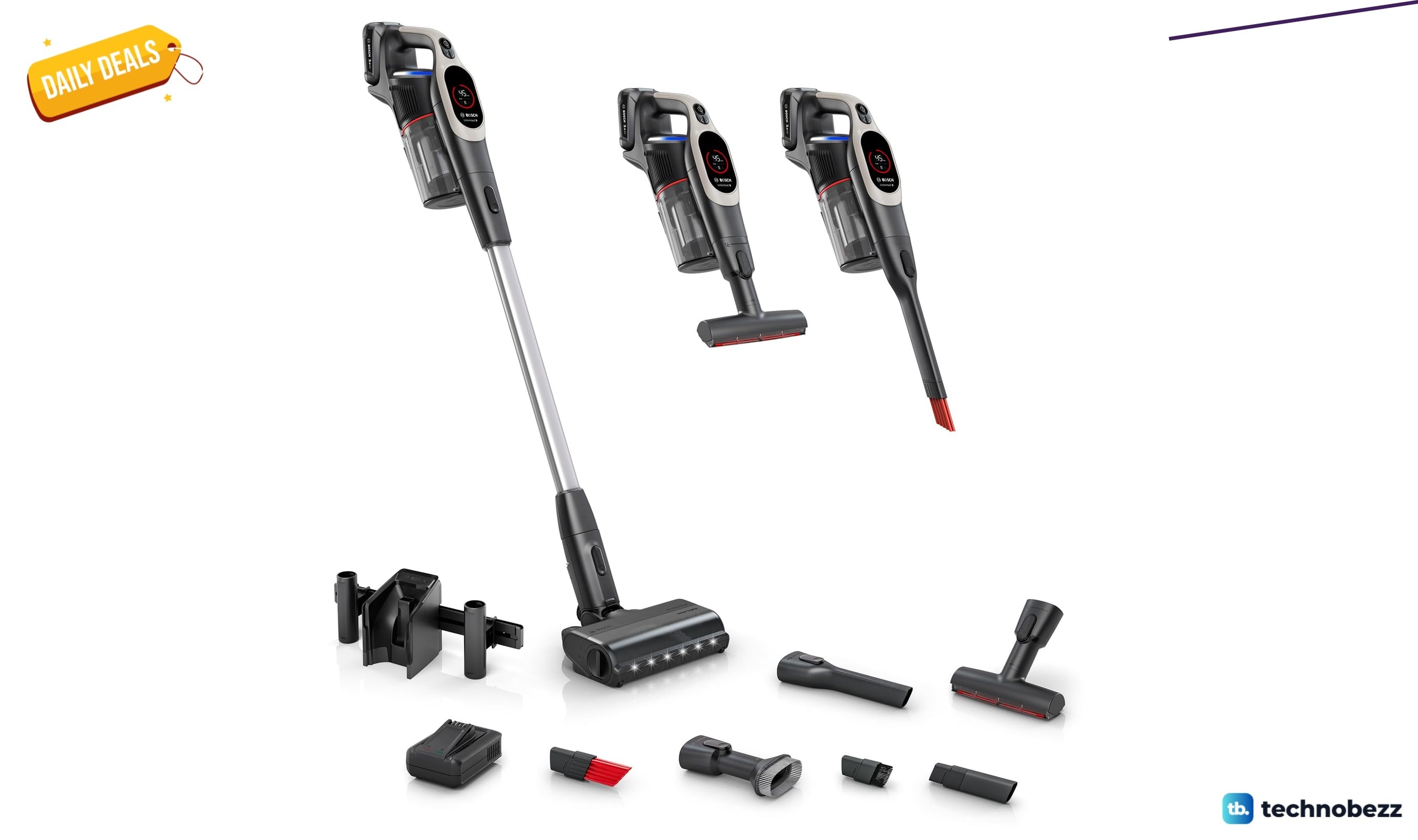 Bosch Unlimited 9 stick vacuum falls to $449 on Amazon