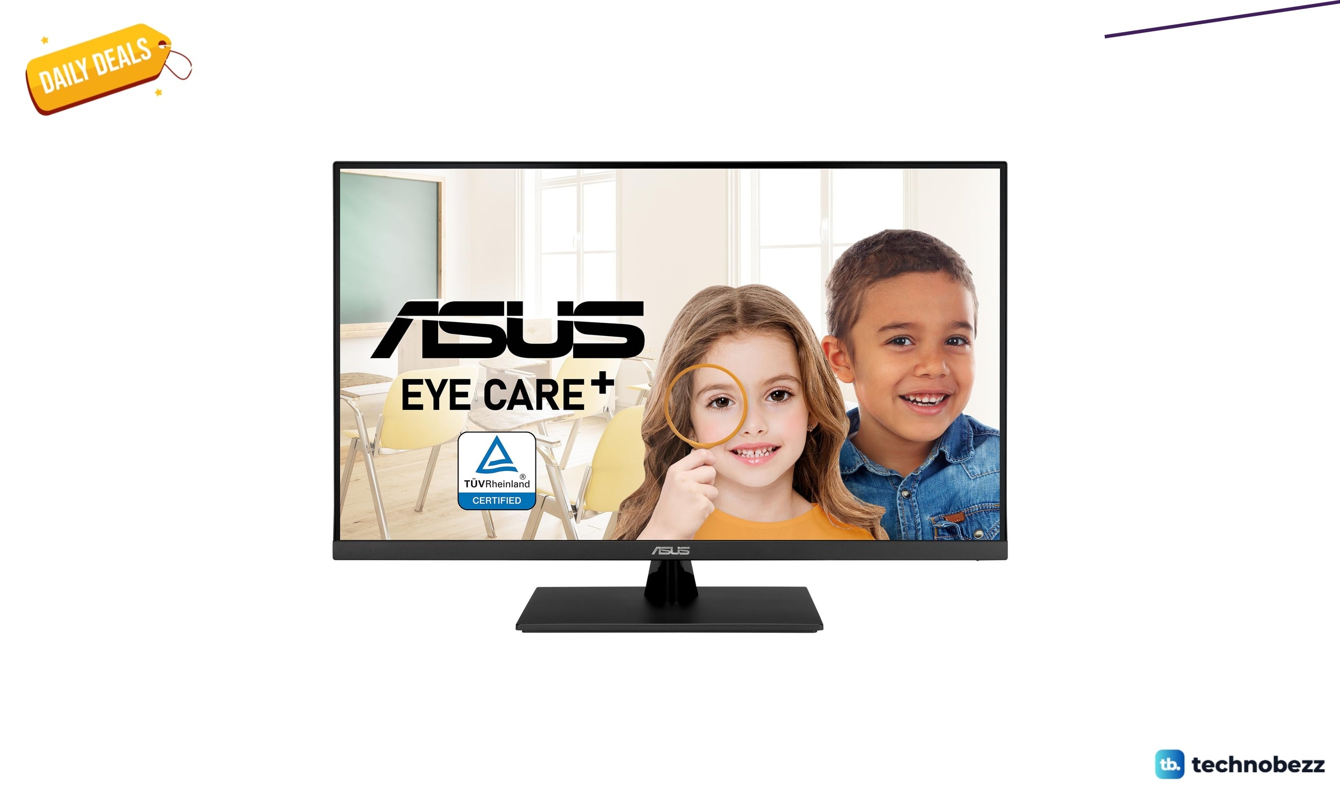 ASUS VP327Q 4K UHD Computer Monitor gets a $78.95 price cut to $170.05