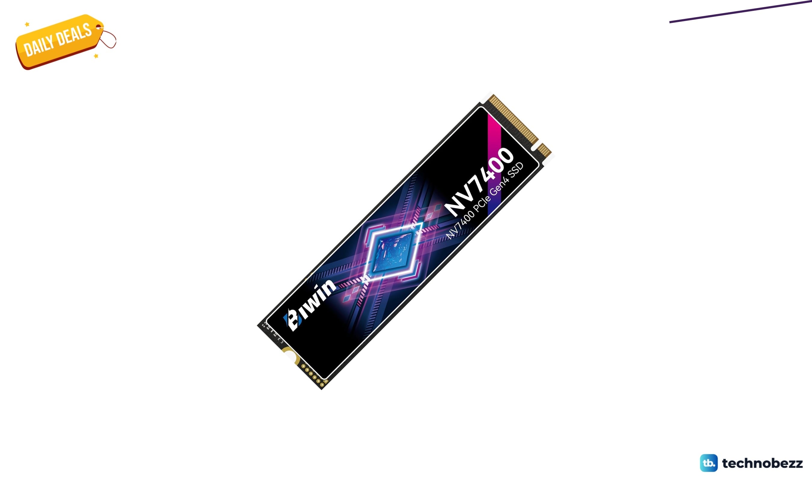 BIWIN Black Opal NV7400 SSD Gen4x4 slips to $489.99