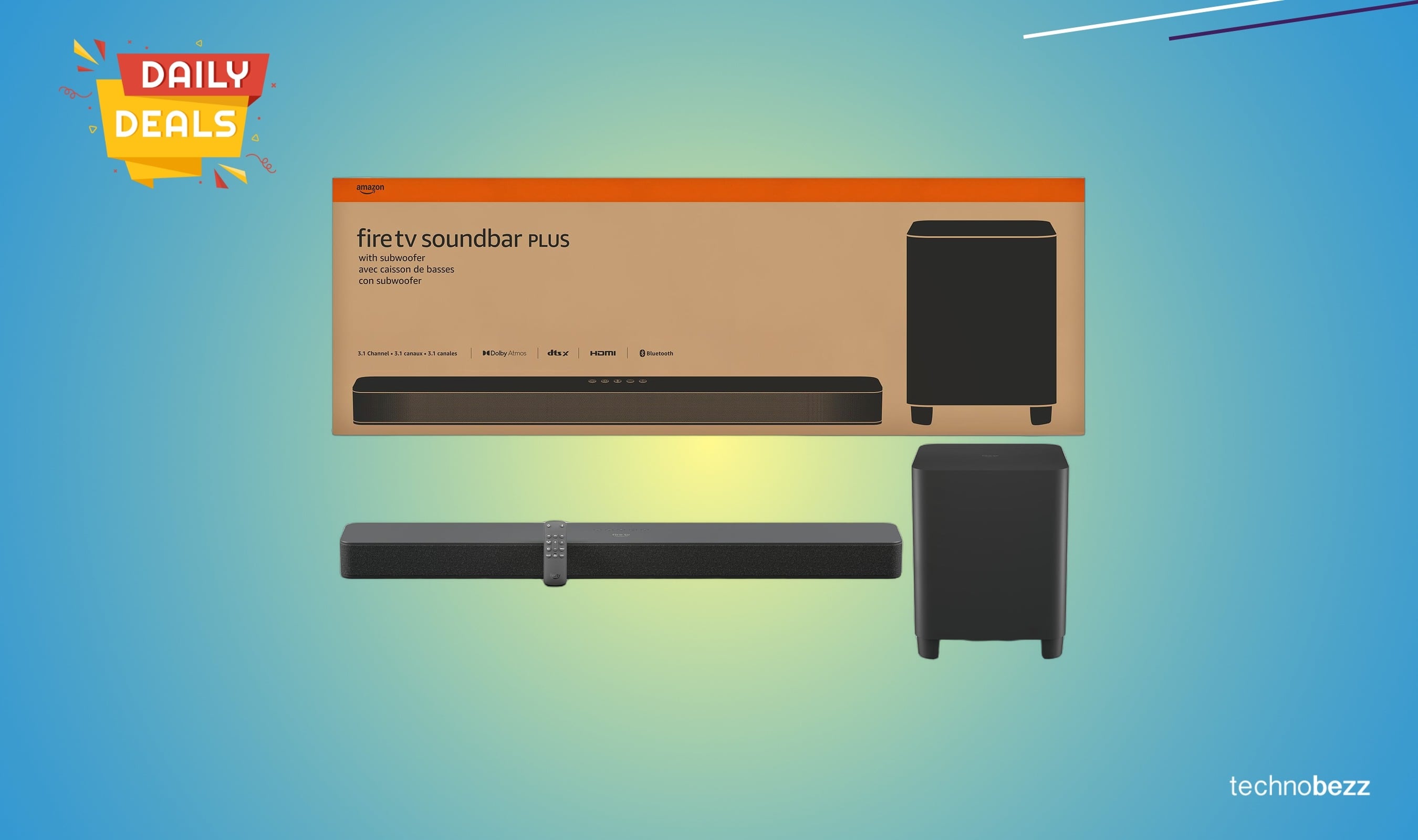 Amazon Fire TV Soundbar Plus drops to $309.99