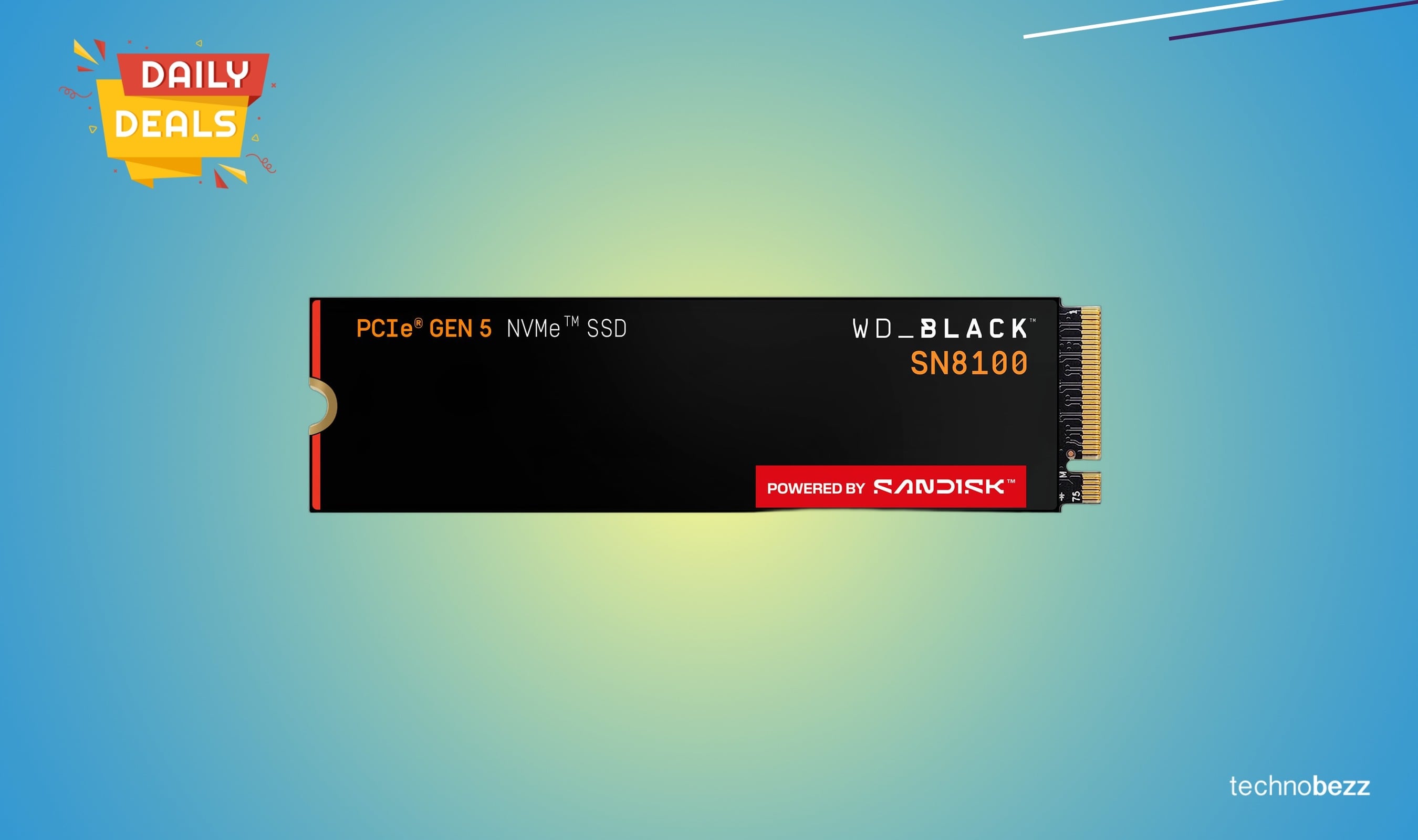 WD_Black SN8100 NVMe SSD price drops to $268.56