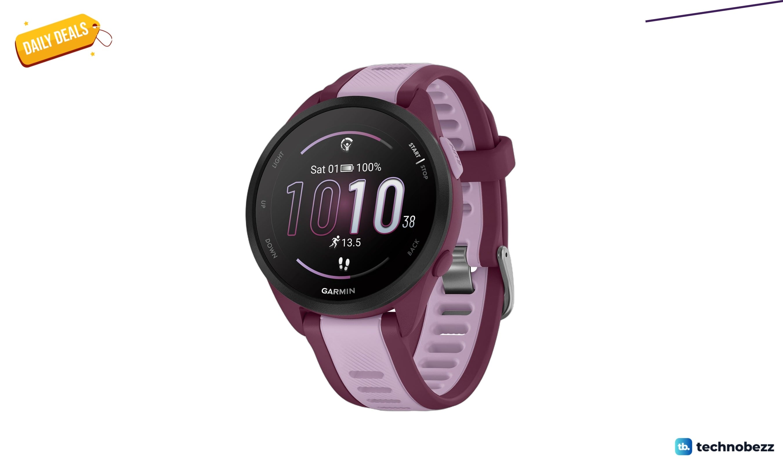 Garmin Forerunner 165 Music drops to $249.99 in Berry colorway