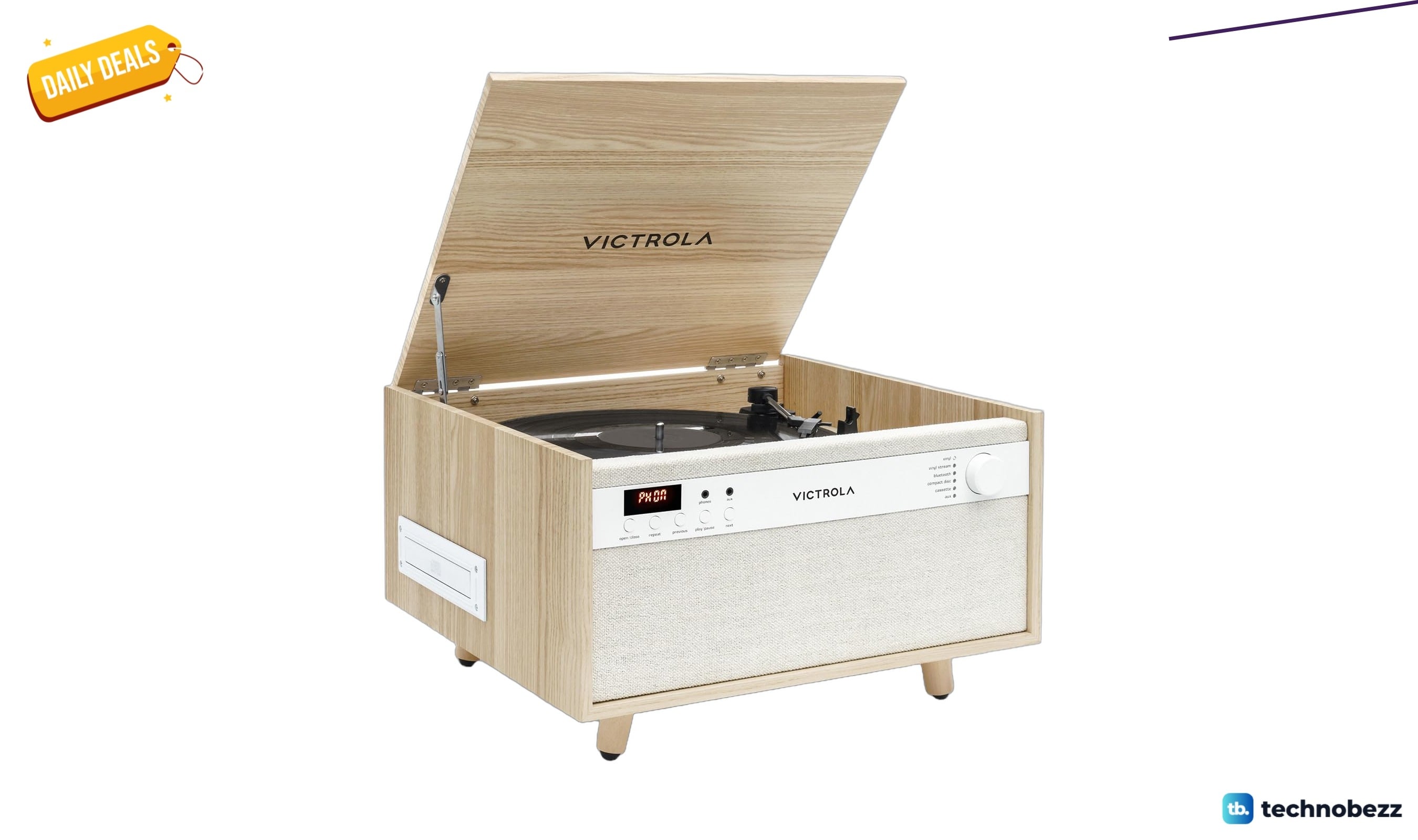 Victrola Century 6-in-1 Vinyl Record Player drops to $171.99 on Amazon