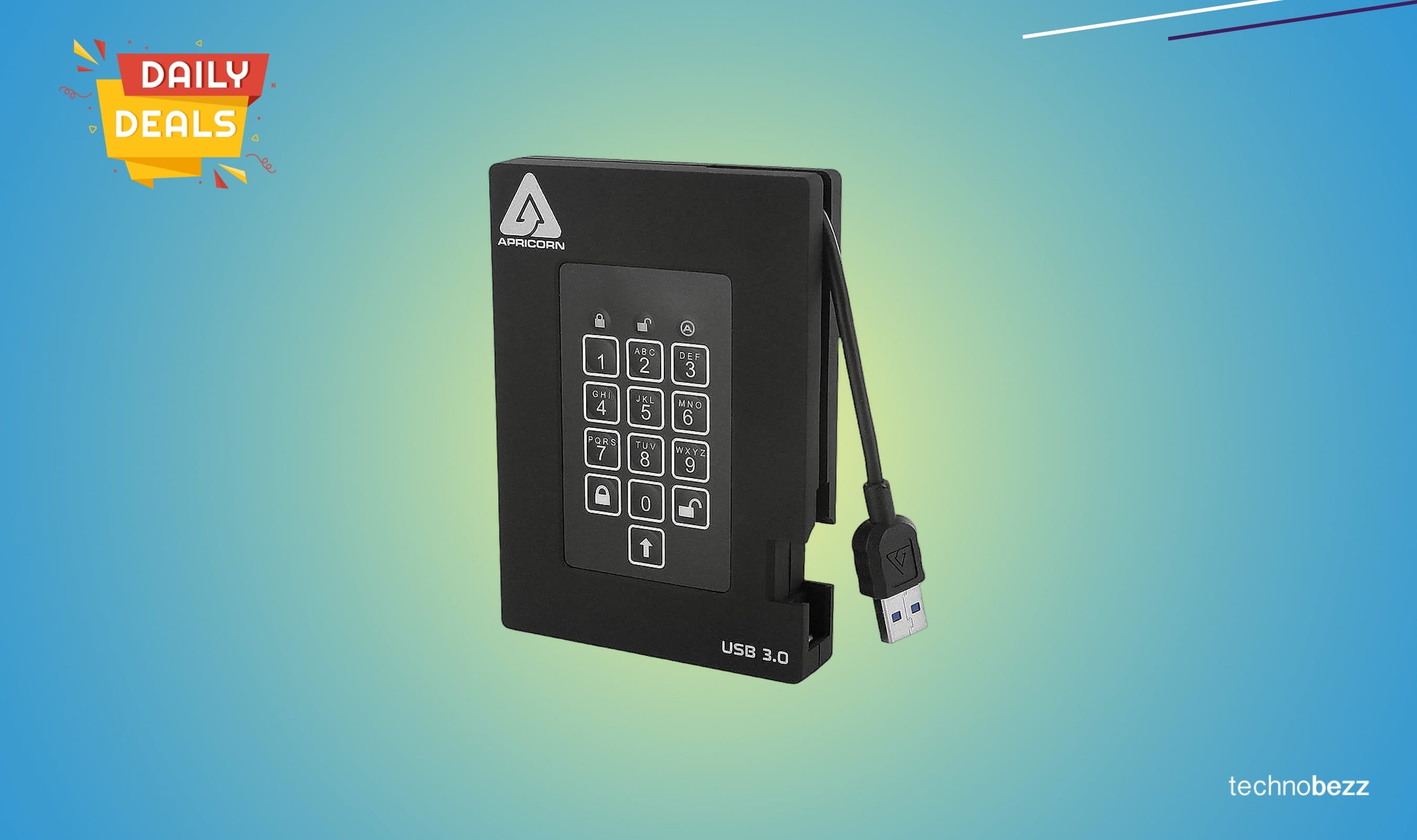 Apricorn Aegis Fortress USB 3.0 external hard drive drops to $245.99