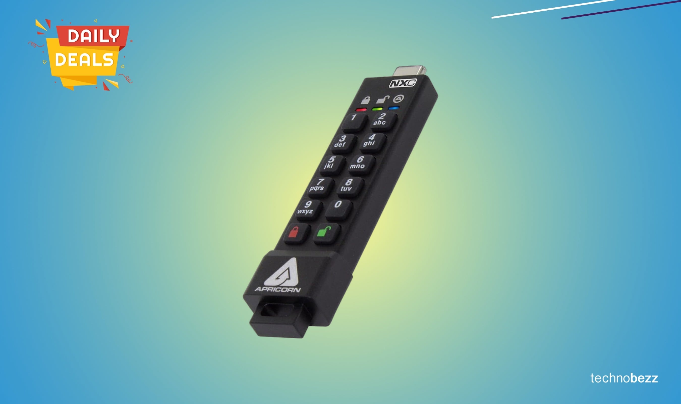 Apricorn Aegis Secure Key 3 NXC 256-Bit drops to $225.57