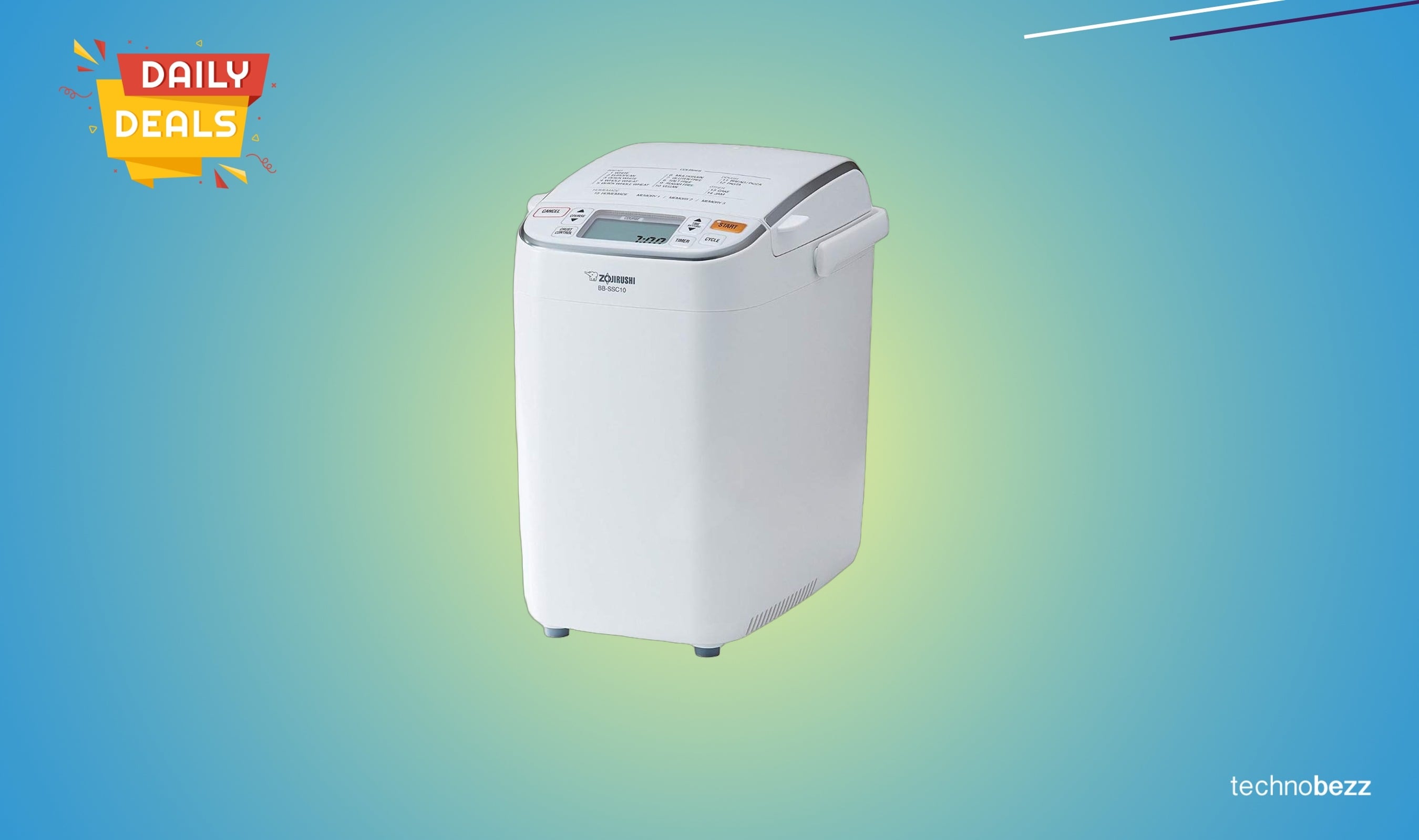 Zojirushi BB-SSC10WZ Home Bakery Maestro Breadmaker drops to $339.99