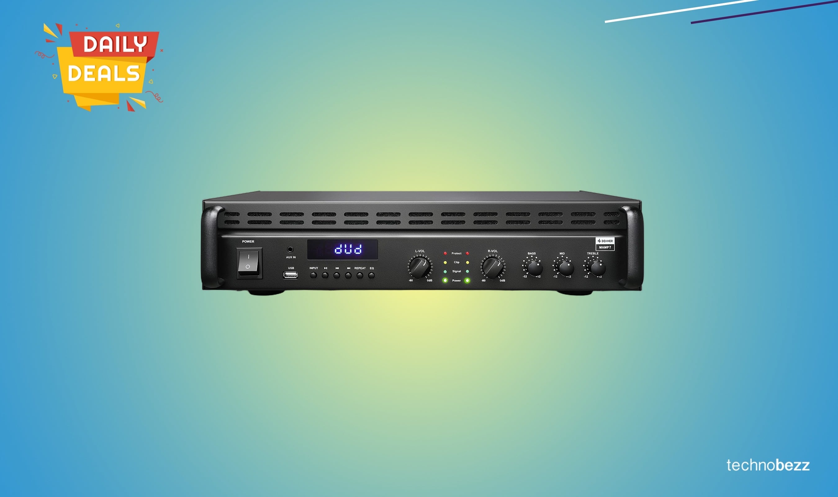 Donner Power Amplifier drops to $122.82 on Amazon