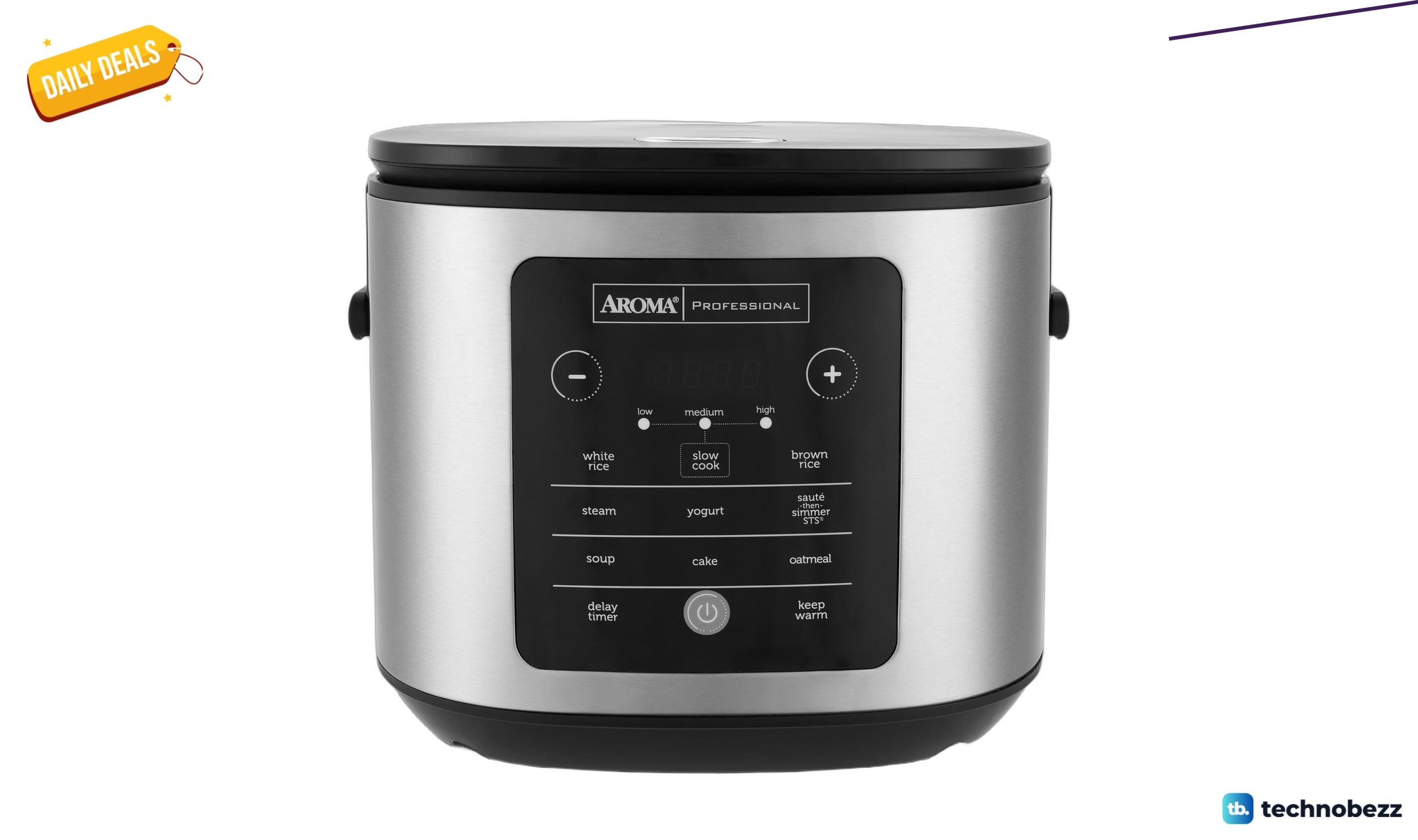 AROMA 20-Cup Slow Cook Rice Cooker Brown drops to $59.99 on Amazon