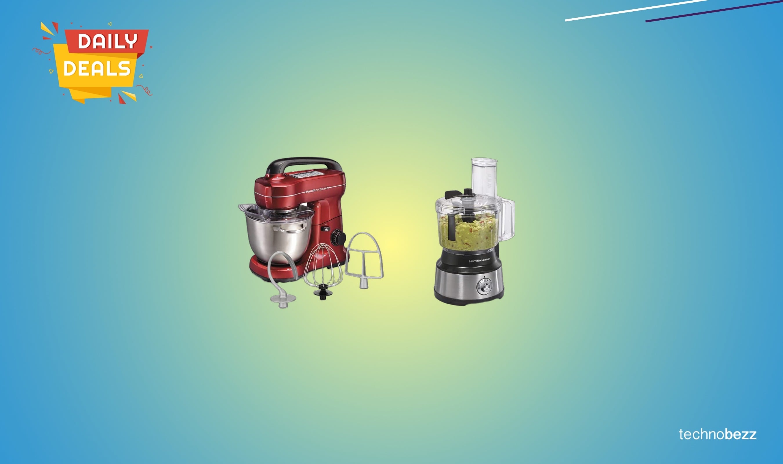 Hamilton Beach Stand Mixer and Food Processor combo drops to $189.94