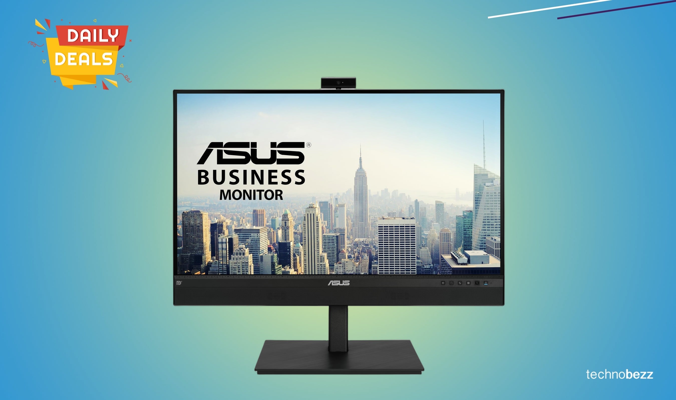 ASUS 27-inch 1440p video conference monitor drops to $299