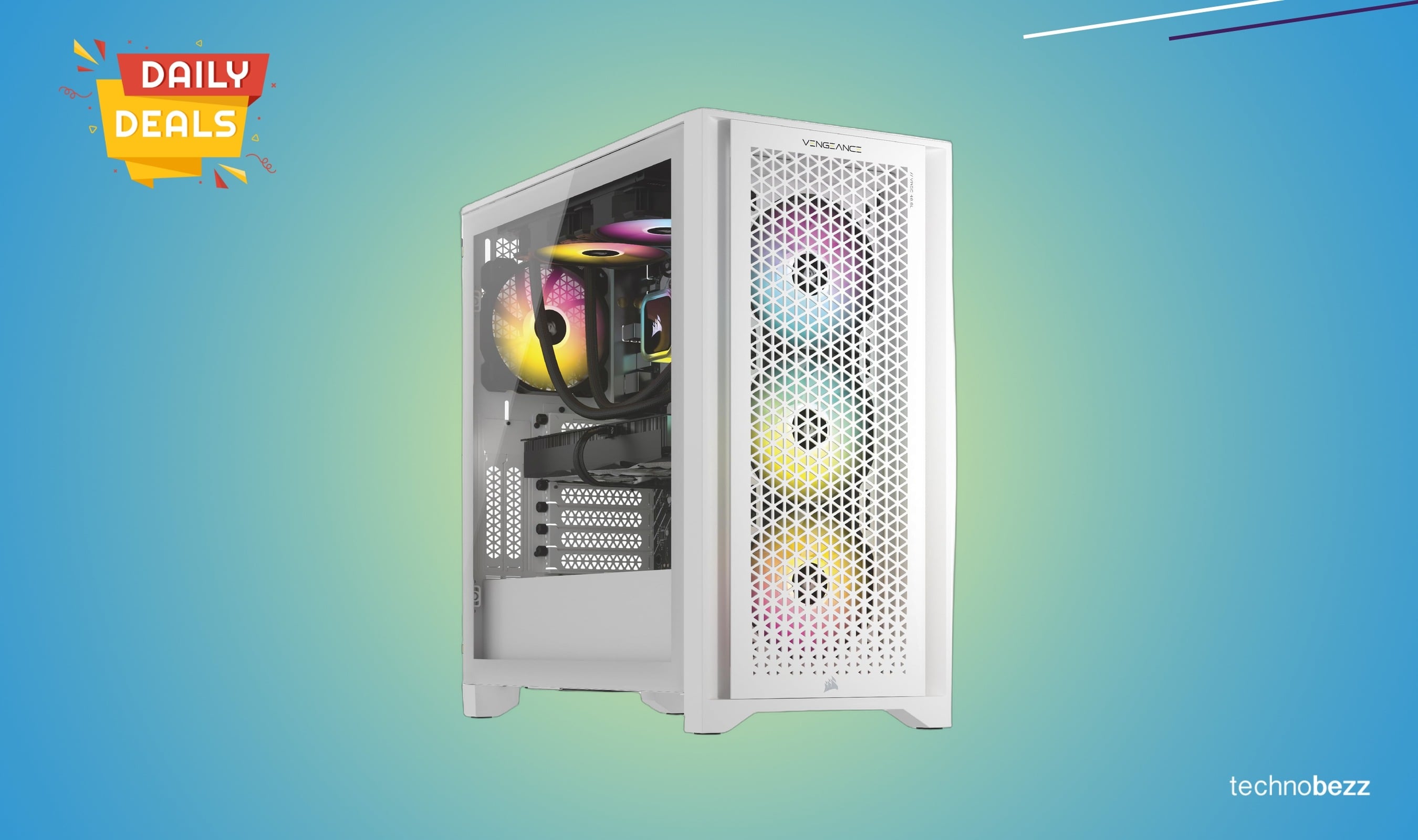 Corsair Vengeance i7500 Gaming PC Liquid drops to $2522.99