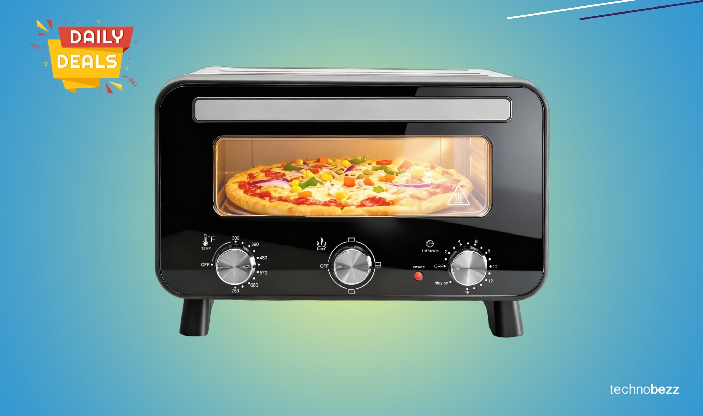 NEWBULIG Pizza Oven Indoor drops to $100.99 on Amazon