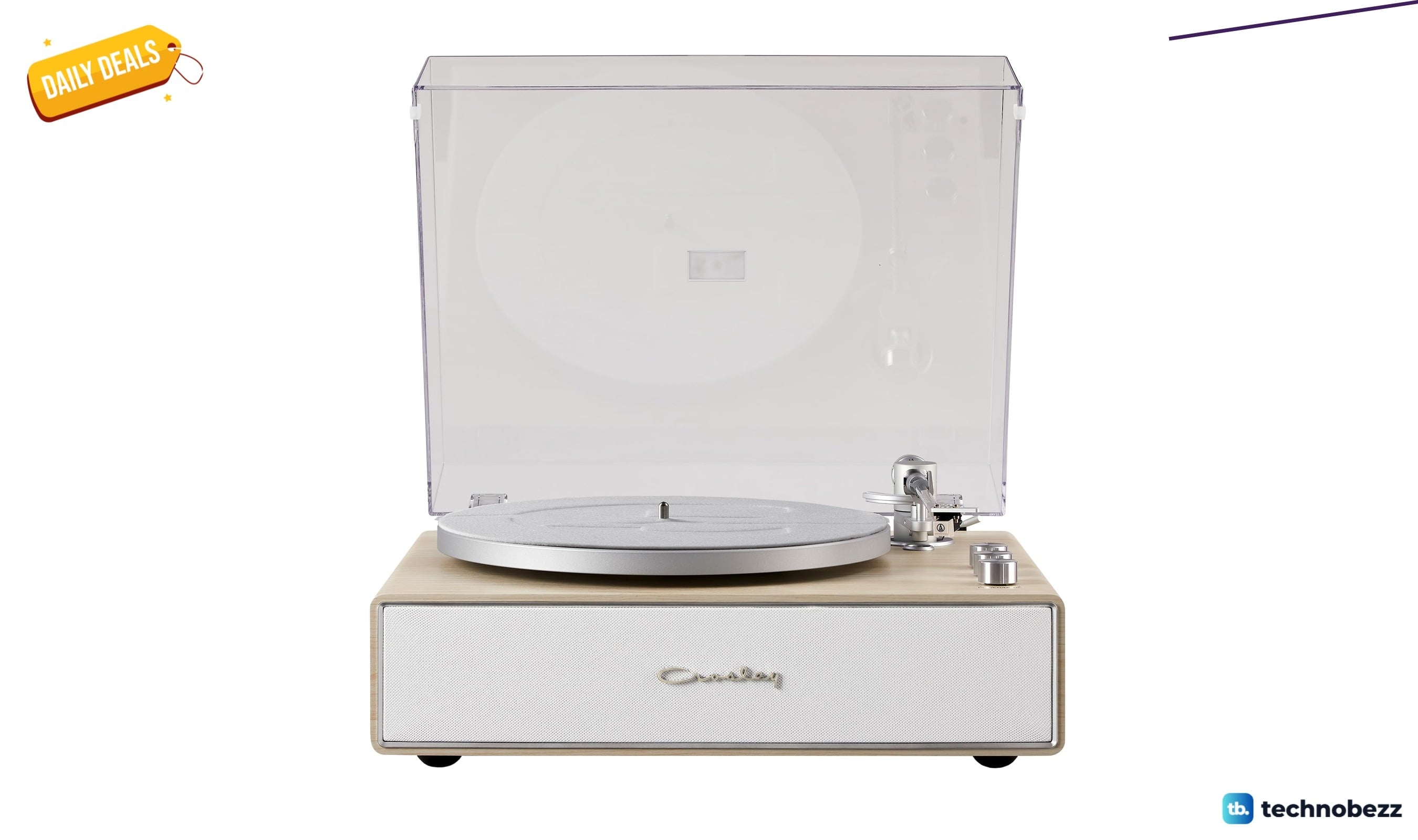 Crosley CR6046A-NASL Stave Bluetooth Record Player drops to $224.95