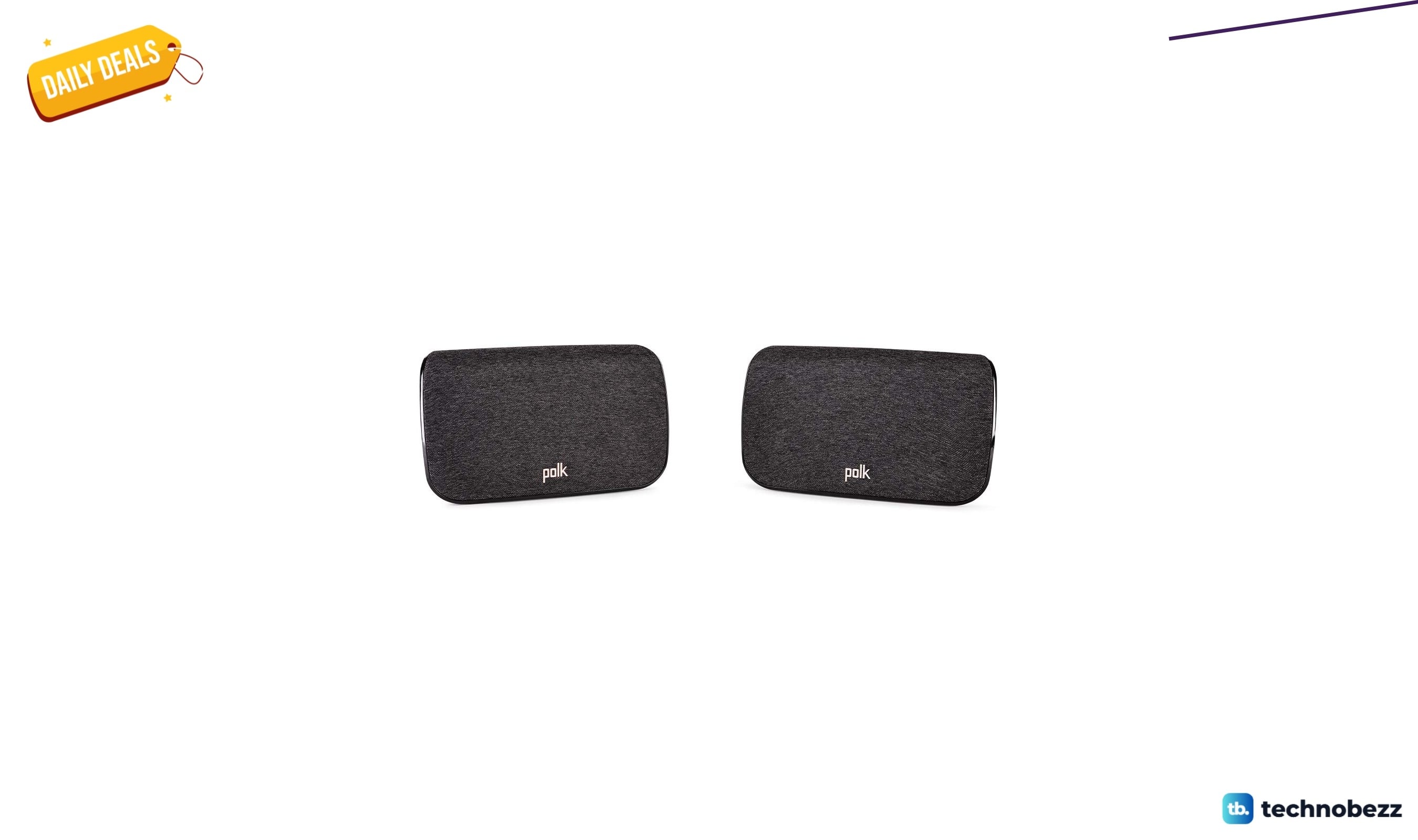 Polk Audio SR2 Surround Sound Speakers, 2 drops to $189 on Amazon