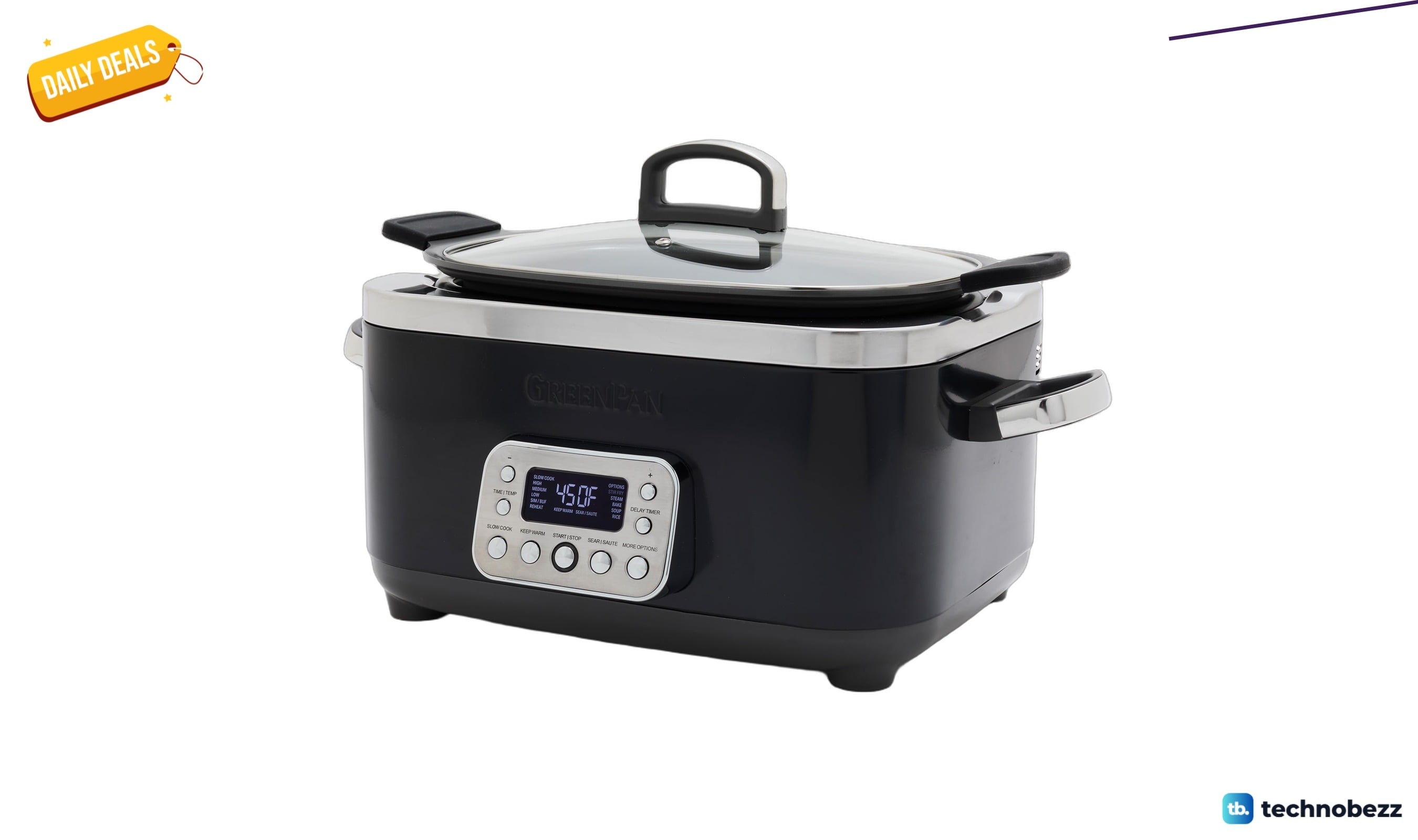 GreenPan Elite 14-in-1 Nonstick 6QT Electric Slow drops to $239.99
