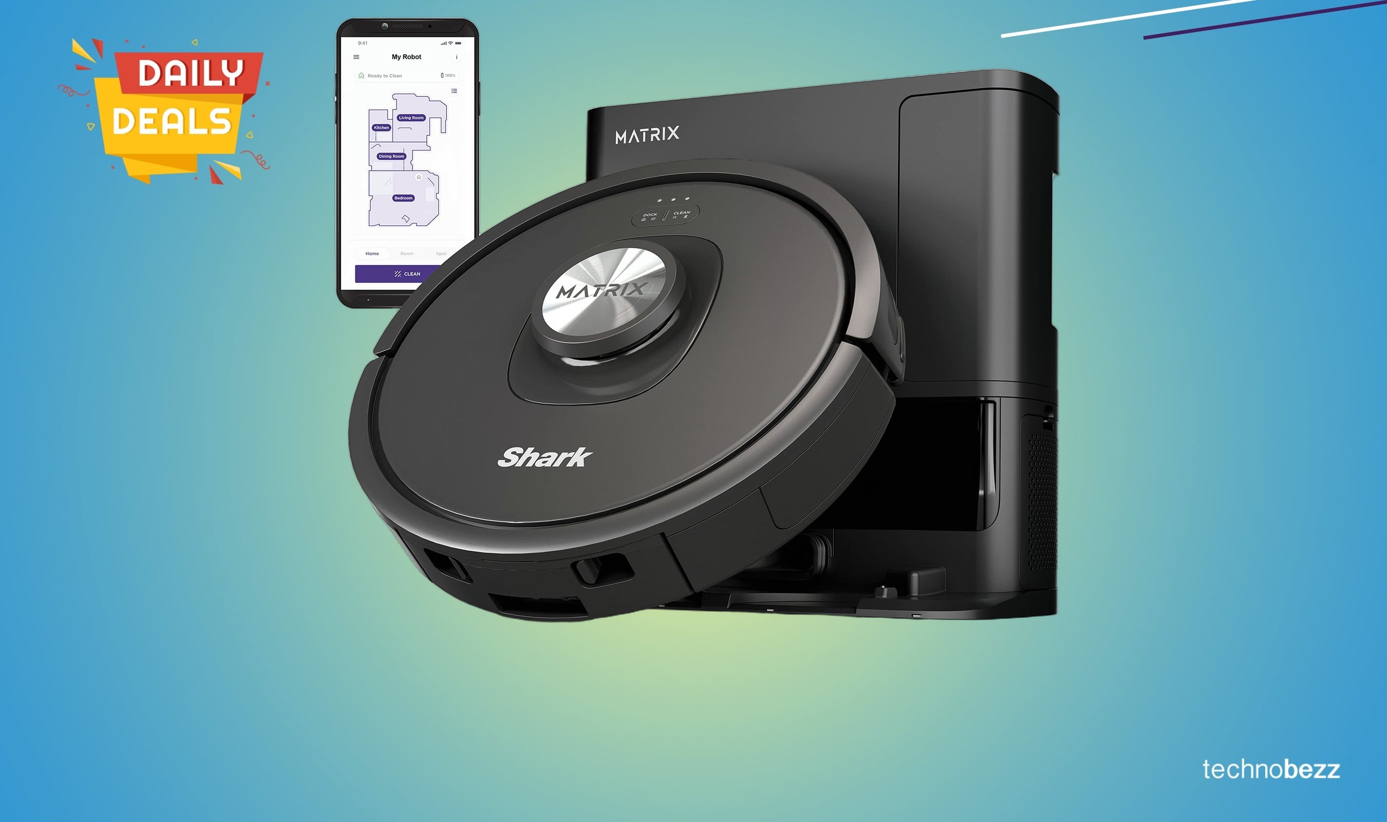 Shark RV2310AE Matrix Self-Emptying Robot Vacuum drops to $329.99