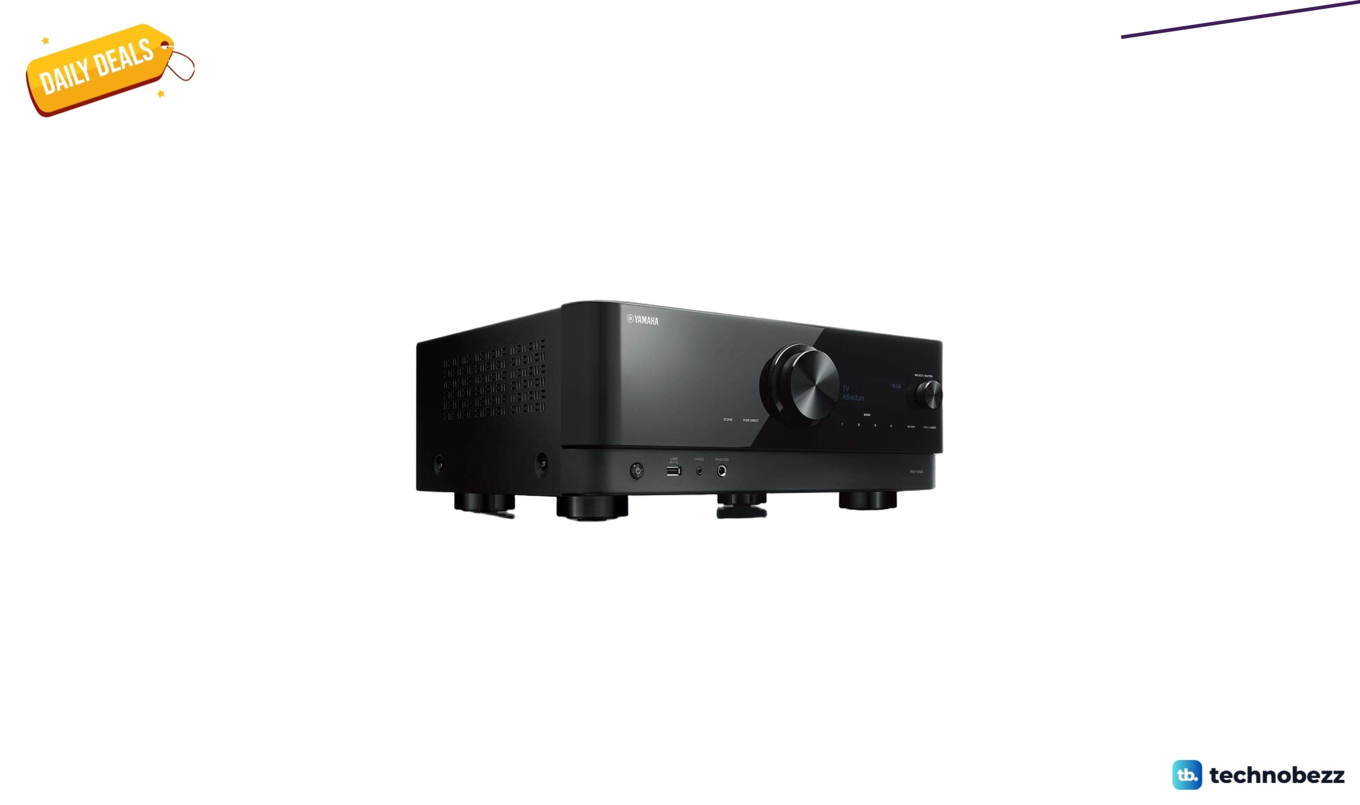 YAMAHA RX-V4A 5.2-Channel AV Receiver drops to $399
