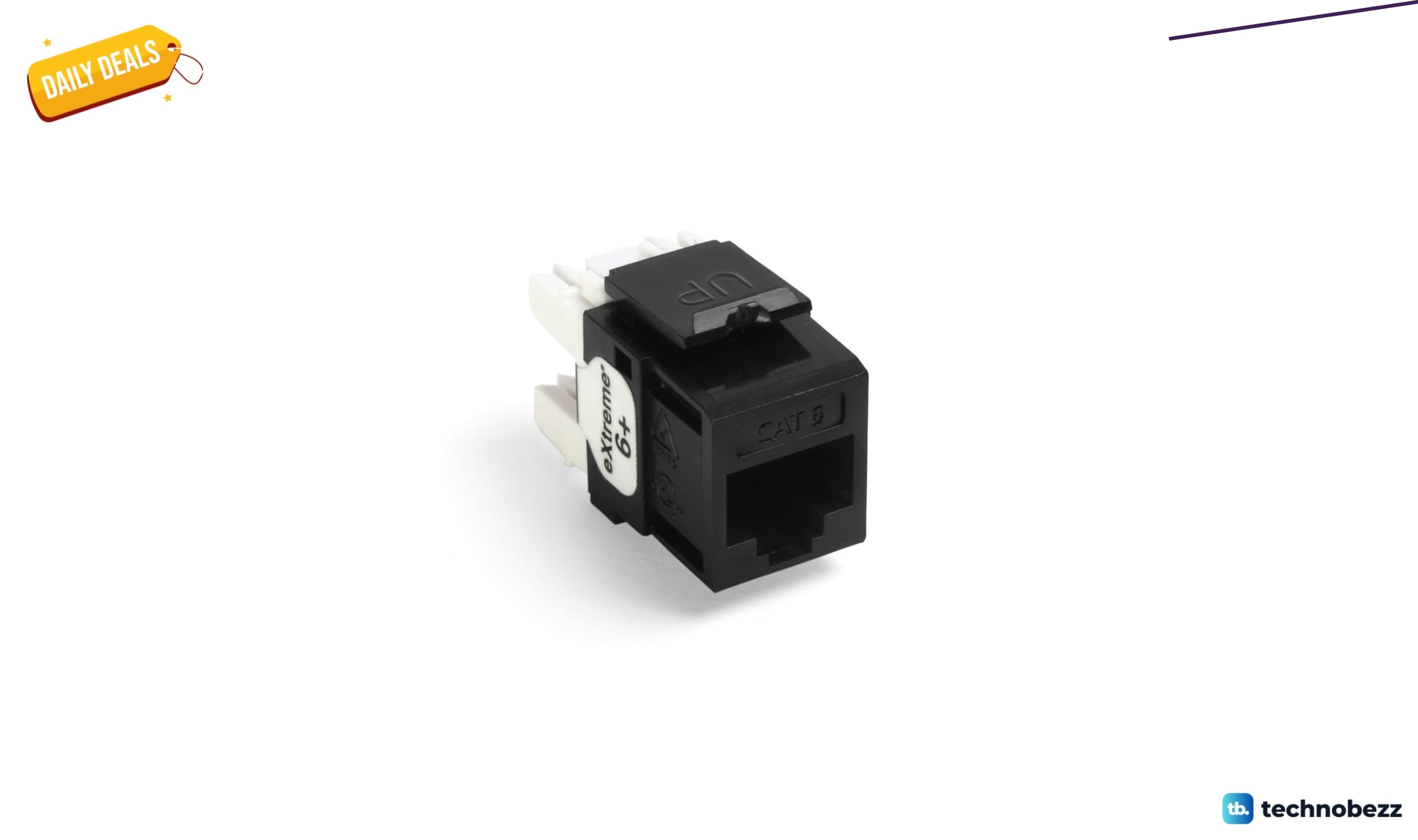 Leviton Extreme 6+ QuickPort Connector drops to $1054.20 for 150-pack